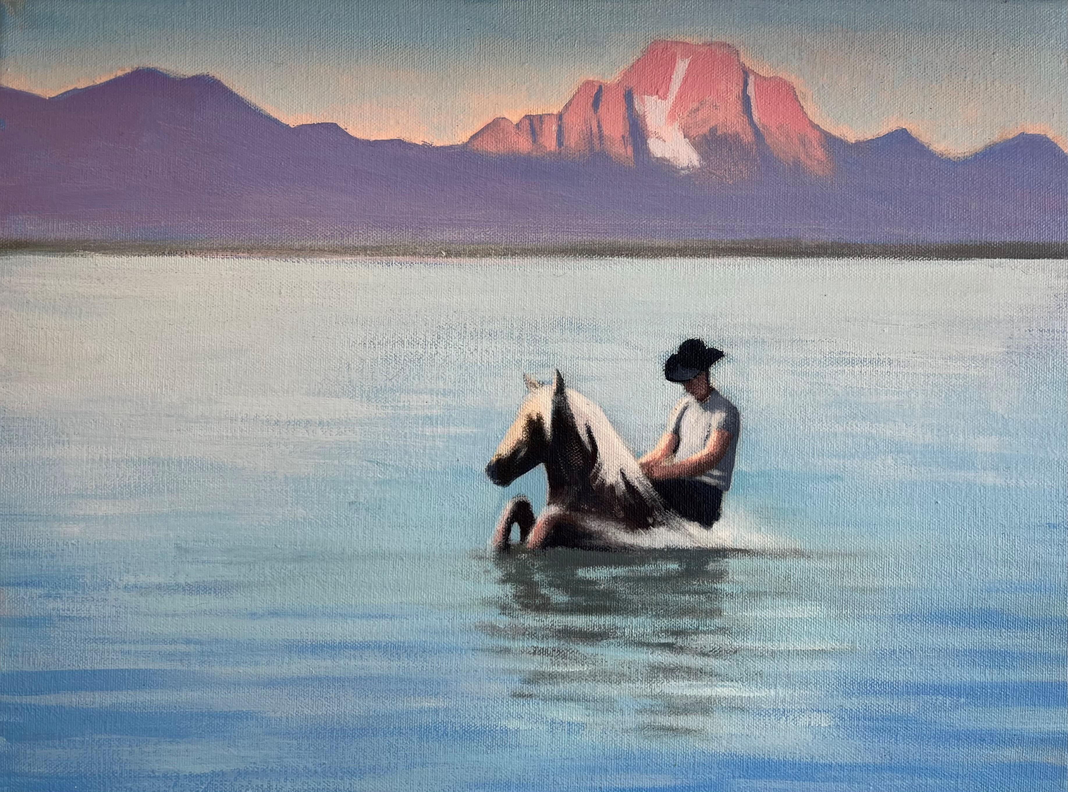 Landscape Painting de Travis Walker - La fuga