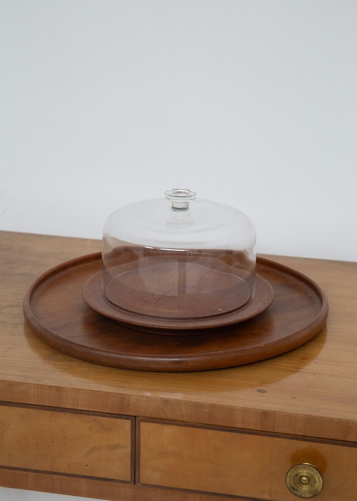 Soporte para bandejas y postres Attr. Peter Hvidt, Branded Dinamarca Moderno orgánico en venta