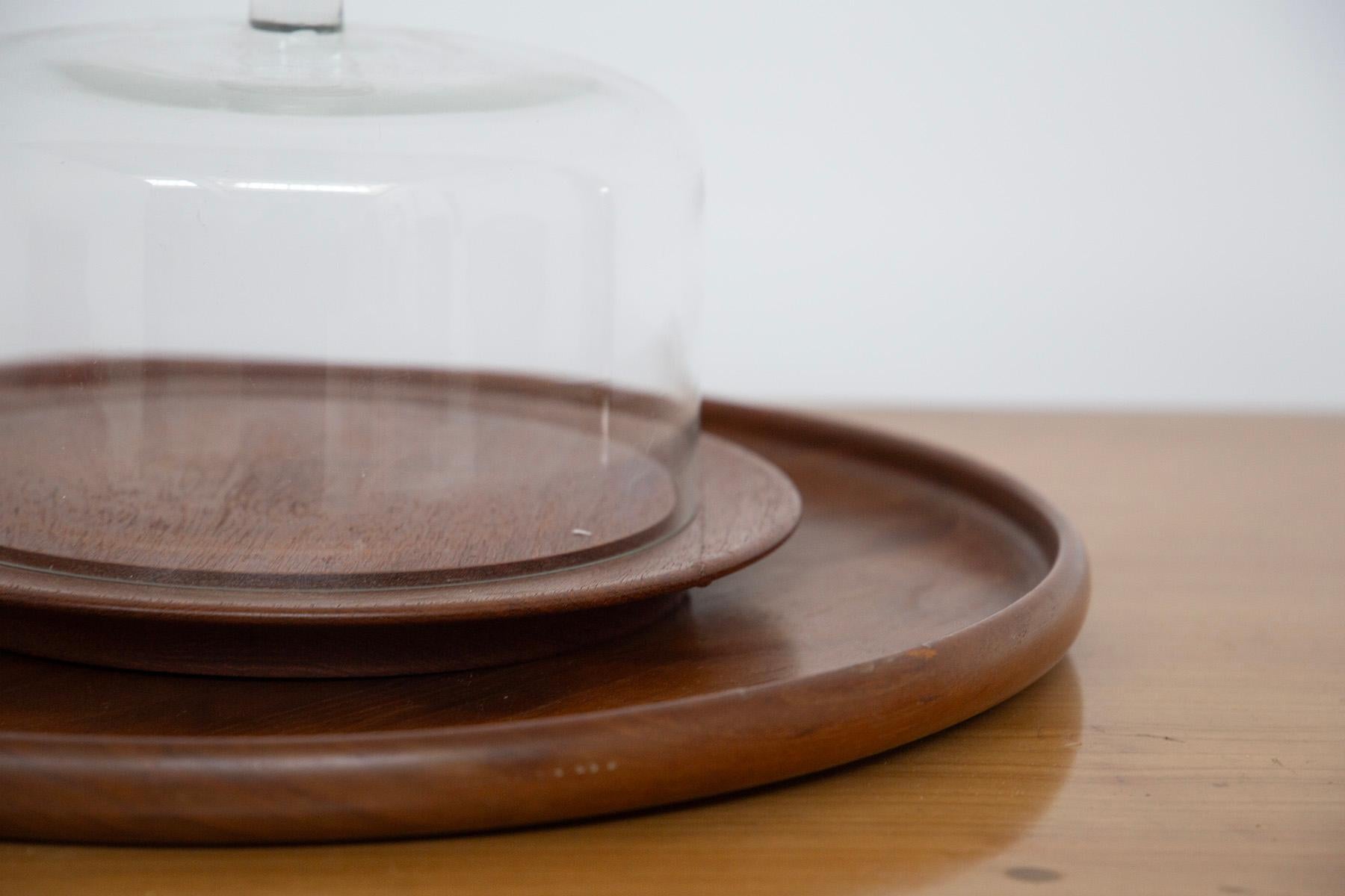 Soporte para bandejas y postres Attr. Peter Hvidt, Branded Dinamarca Mid-20th Century en venta