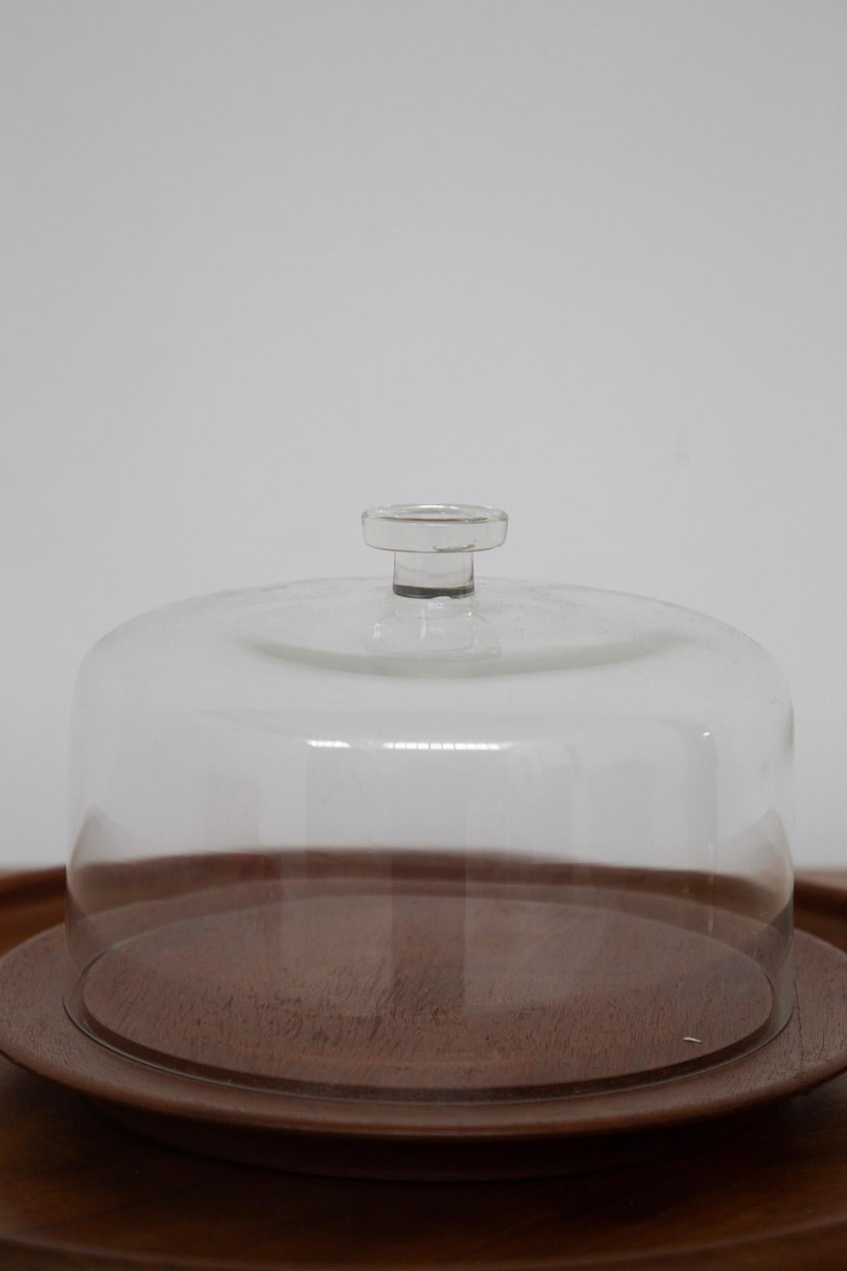 Soporte para bandejas y postres Attr. Peter Hvidt, Branded Dinamarca Plexiglás en venta