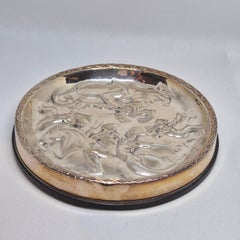 Tray / coaster with motif by renowned swedish sculpture Carl Milles, GAB, 1967.