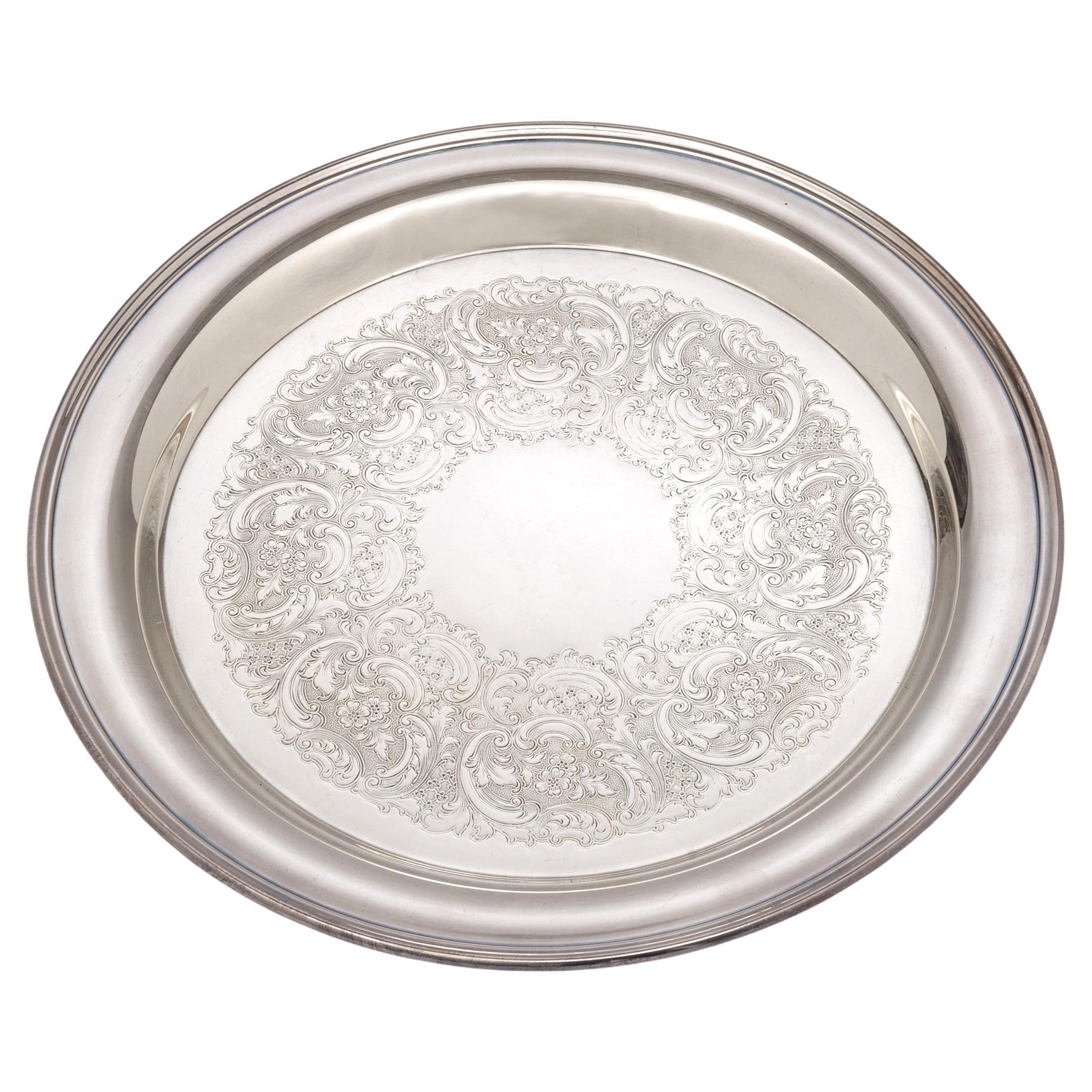 Tray Gorham in Silver Plate For Sale