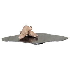 TRAY+ Geschliffener Edelstahl von Esther De Vos