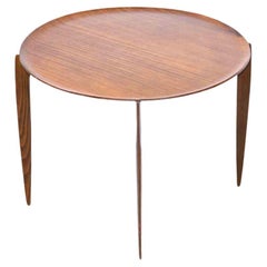 Tray Side Table by H. Engholm & Svend Åge Willumsen, Italy, Mid-20th Century