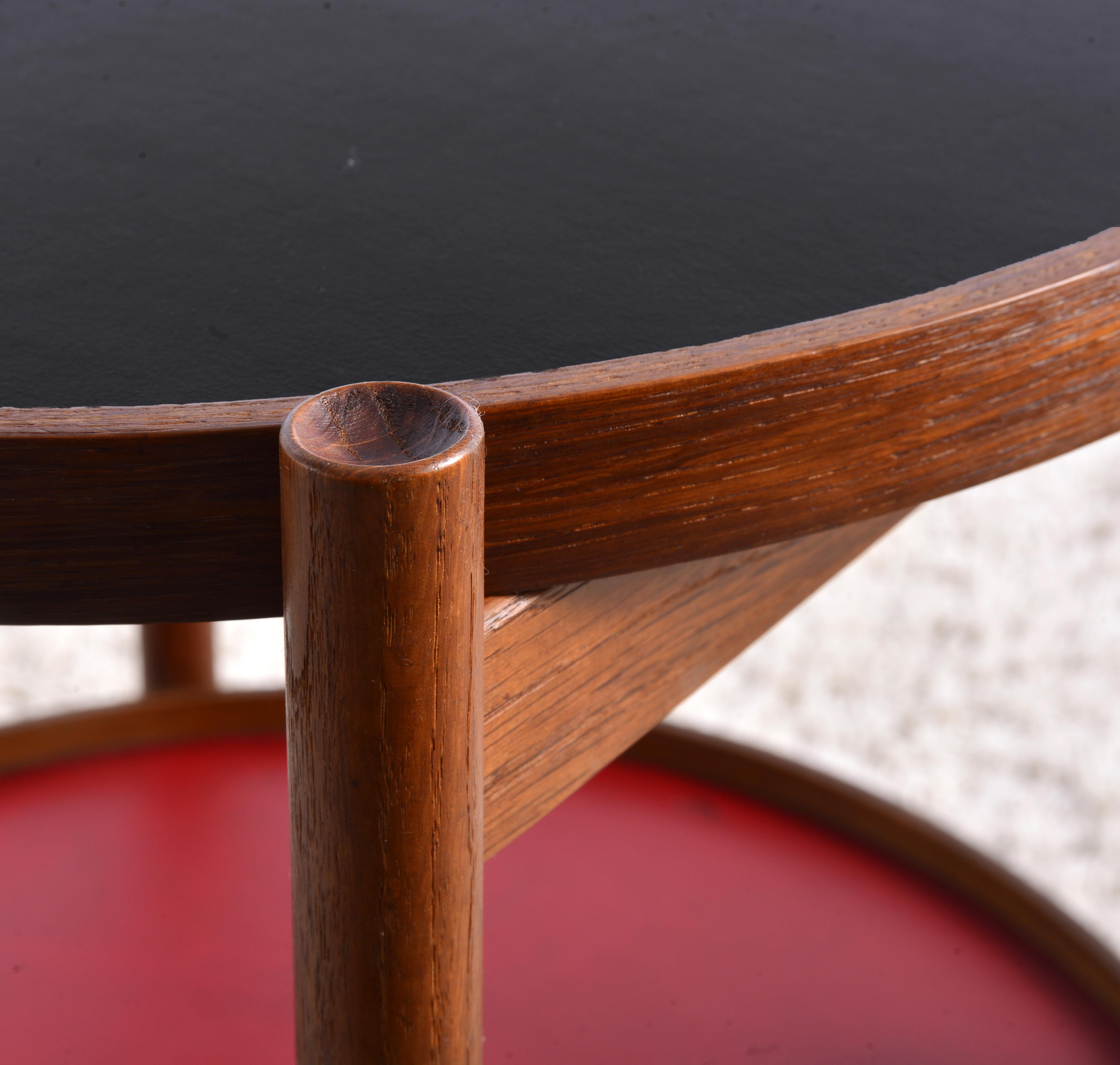 Teak Tray Table Design by Hans Bolling