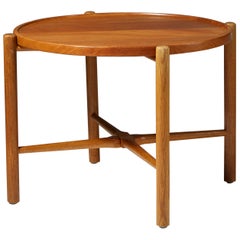 Tray Table Designed by Hans J. Wegner for Andreas Tuck, Denmark, 1950s