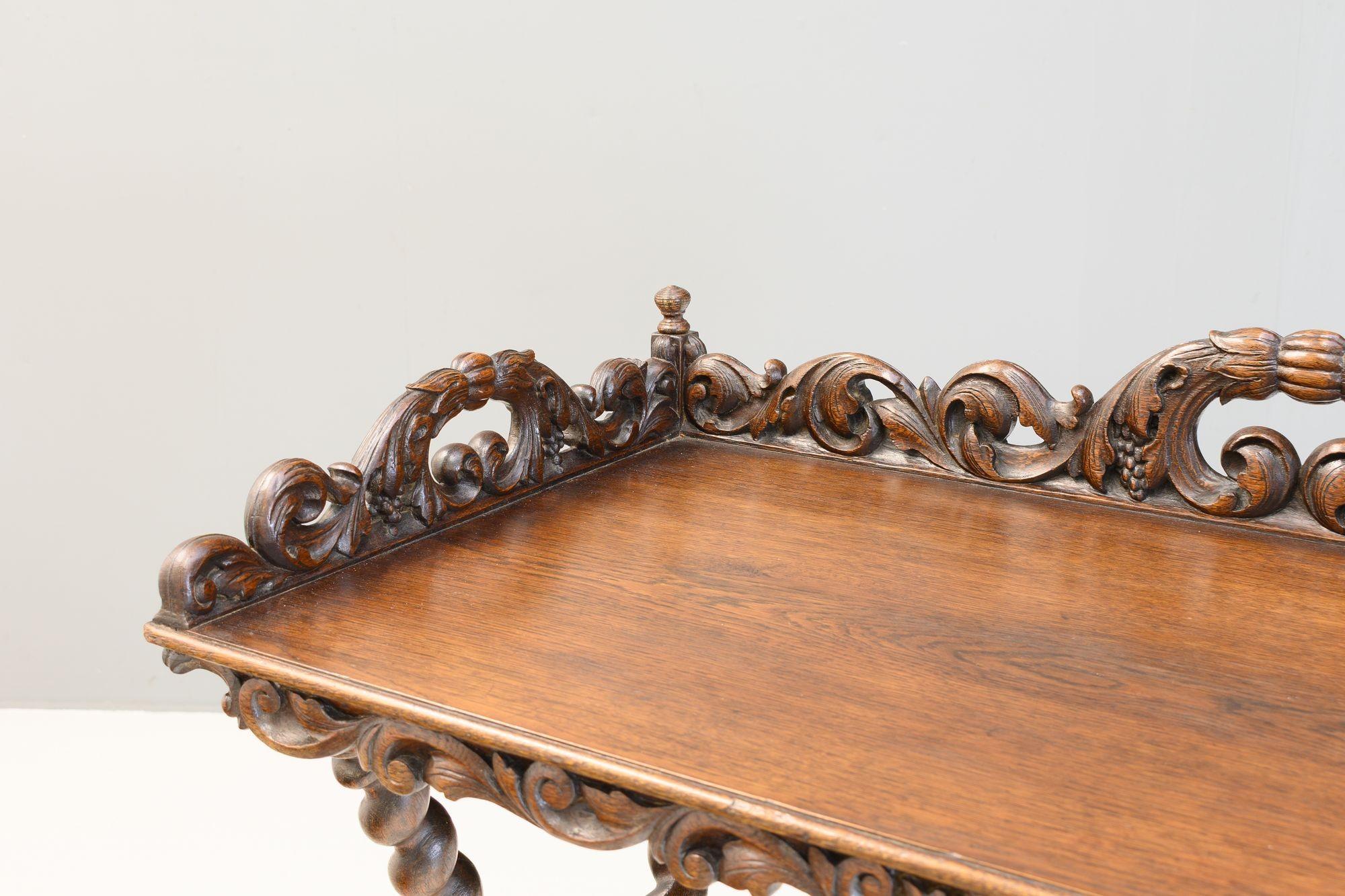 Oak Tray Table For Sale