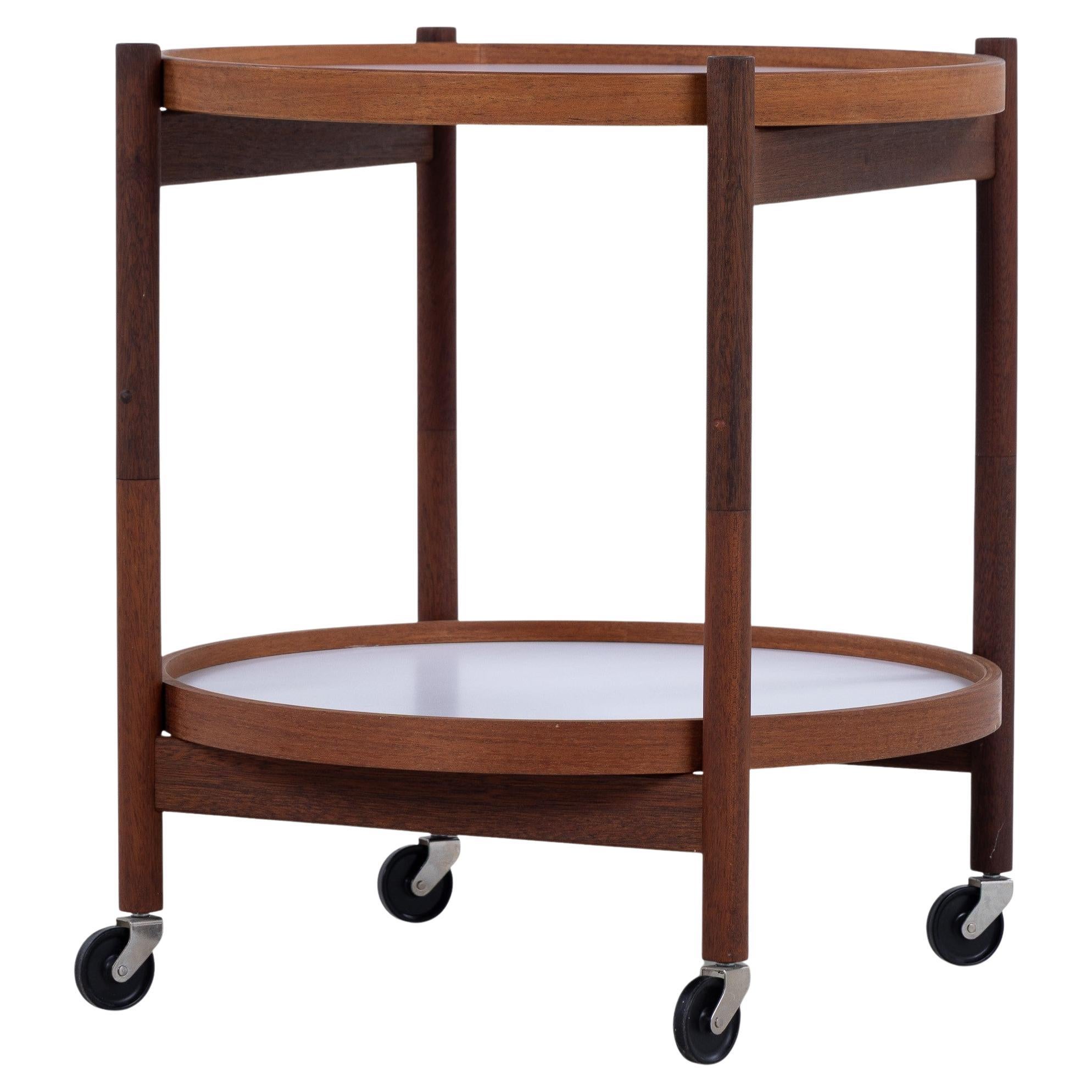 Tray table in teak by Hans Bølling For Sale