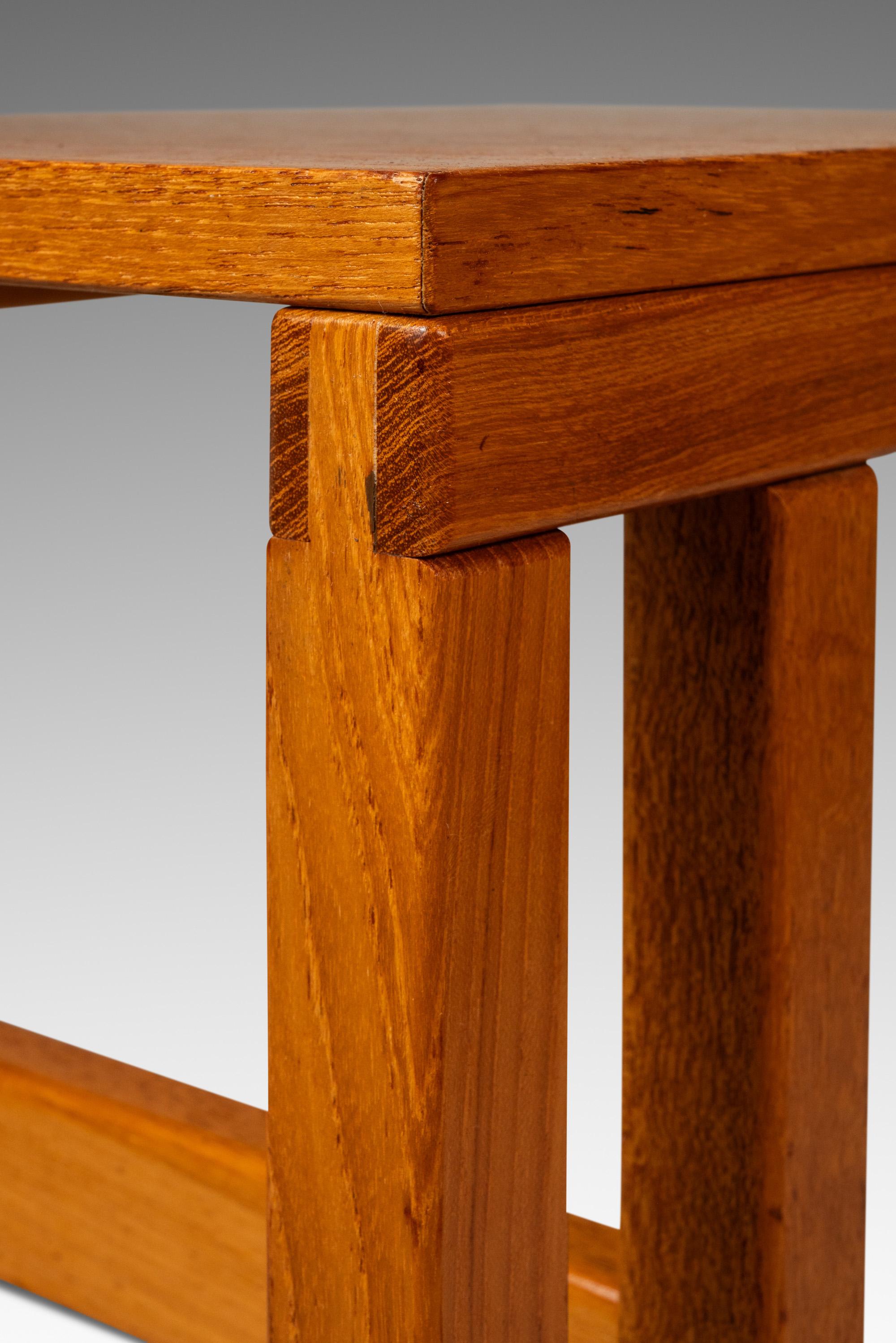 Tray Table / Sofa Table / TV Table in Teak by FBJ Møbler, Denmark, c. 1980s 6