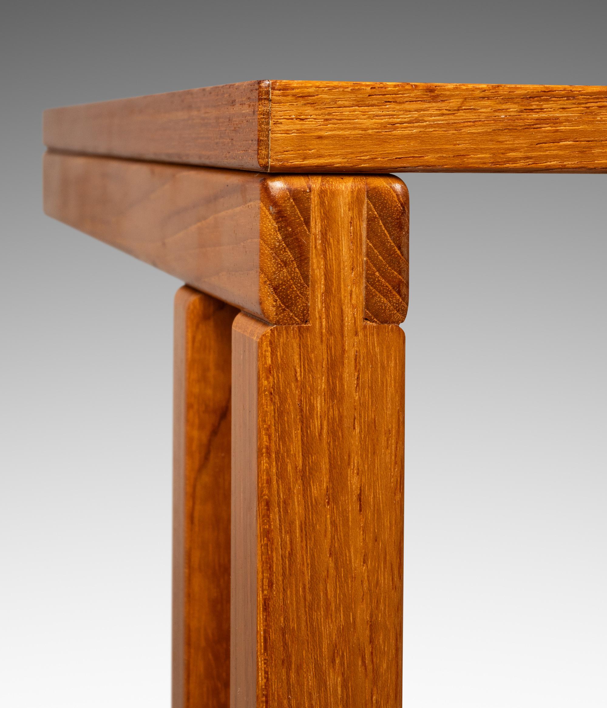 Tray Table / Sofa Table / TV Table in Teak by FBJ Møbler, Denmark, c. 1980s 8