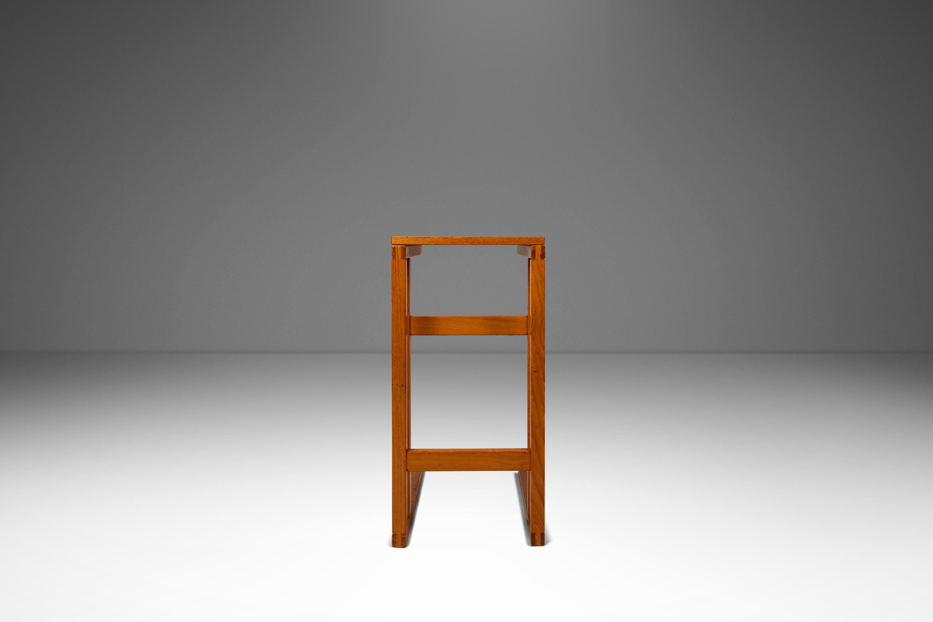 Late 20th Century Tray Table / Sofa Table / TV Table in Teak by FBJ Møbler, Denmark, c. 1980s