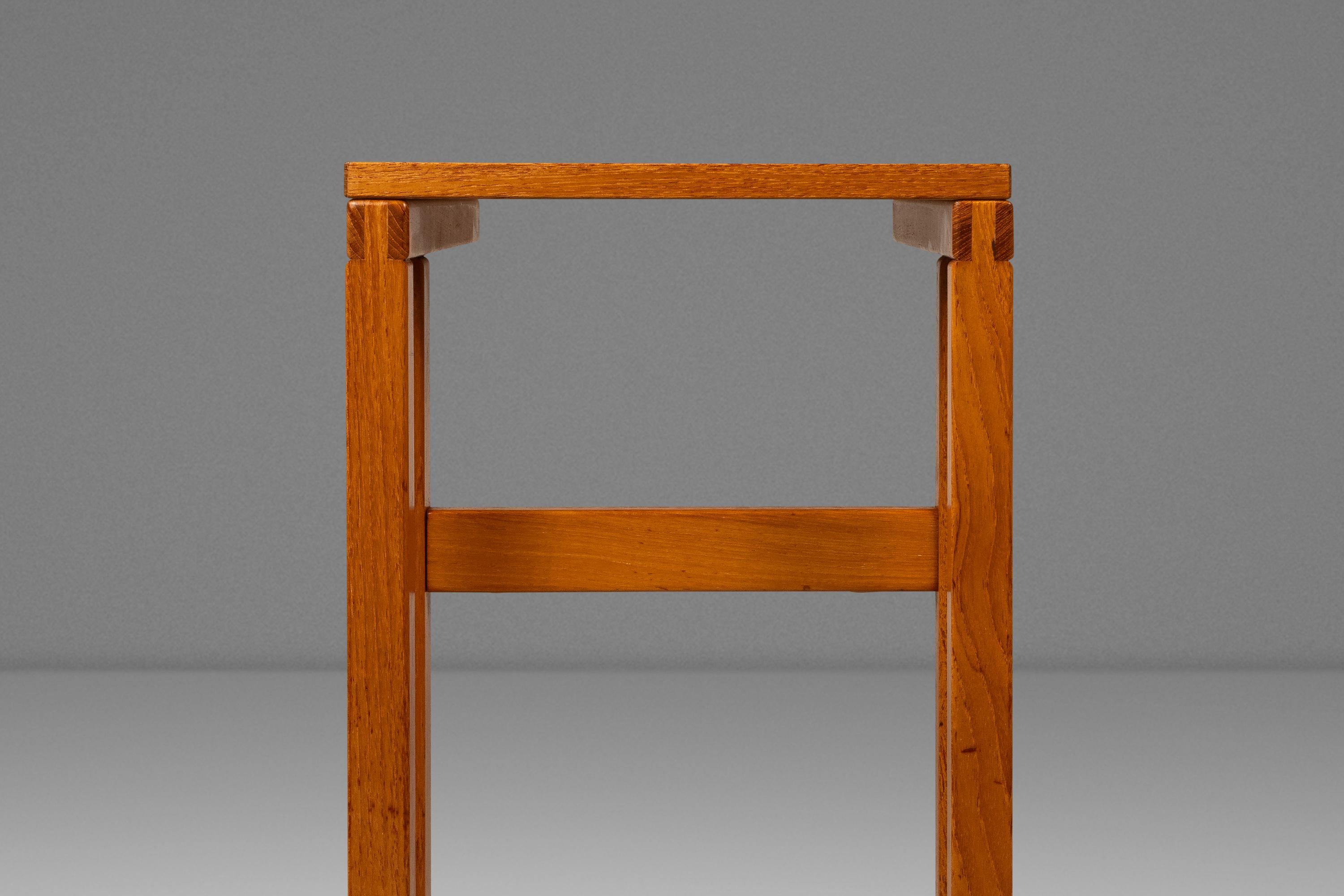 Tray Table / Sofa Table / TV Table in Teak by FBJ Møbler, Denmark, c. 1980s 3