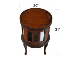 Tray Top Mahogany Display Table