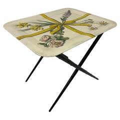 Tray-Top Table By Piero Fornasetti