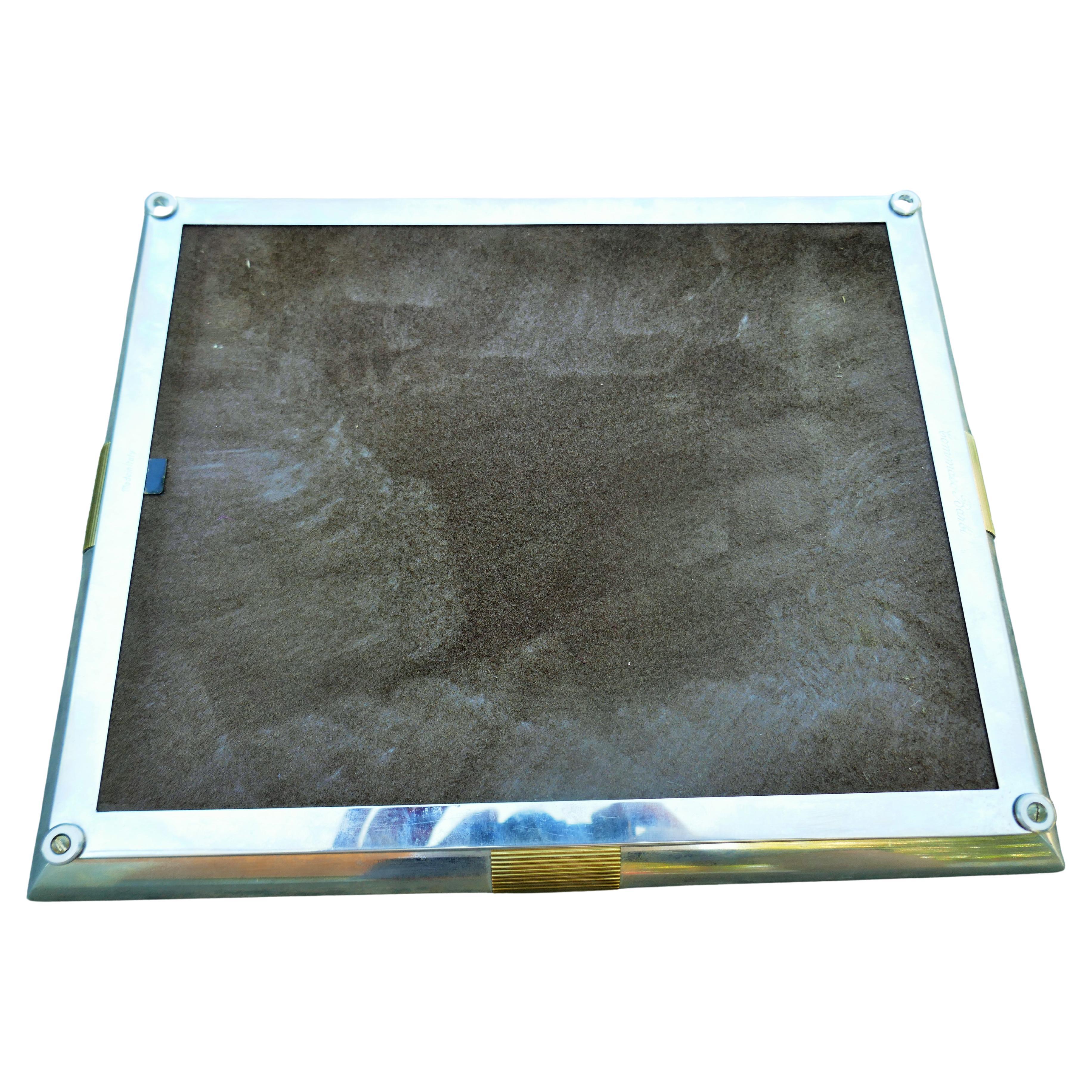 Late 20th Century Tray with mirror by Tommaso Barbi in vendita