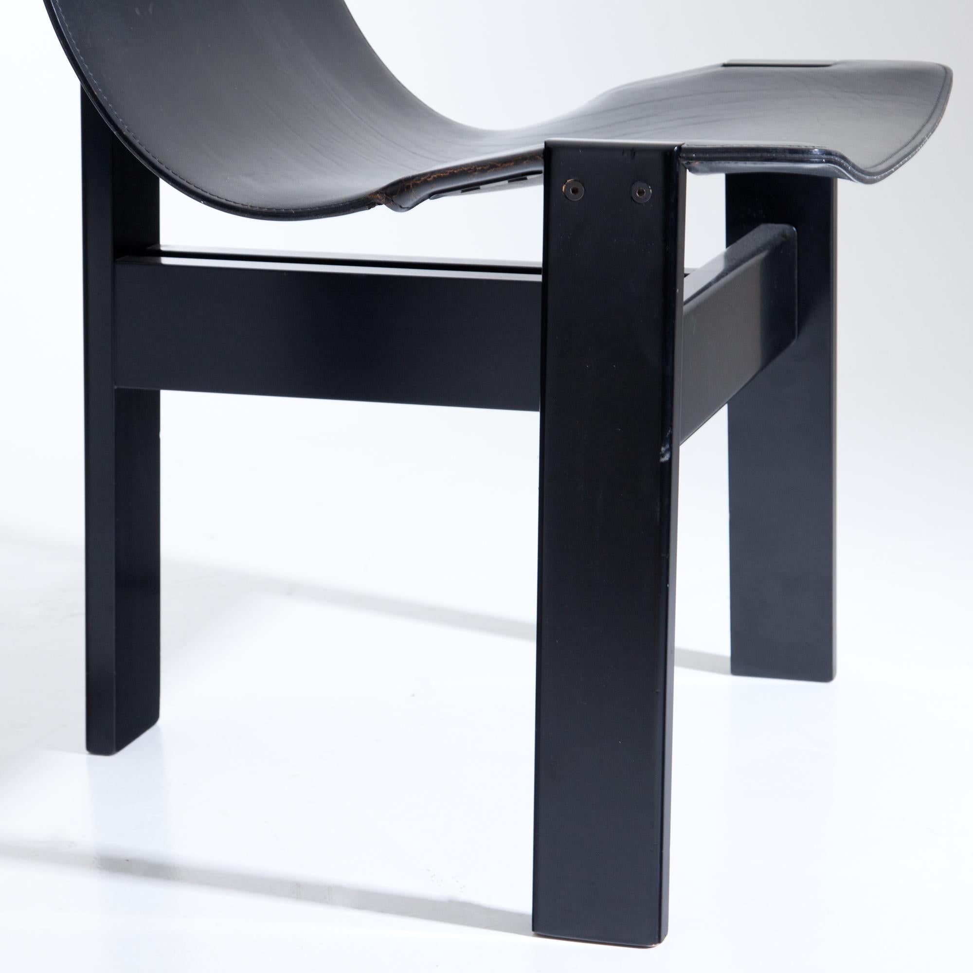 TRE 3‘ Chairs by Angelo Mangiarotti, Italy, 1970s-1980s 4
