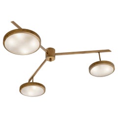 Tre Ceiling Light by Gaspare Asaro - Bronze Finish