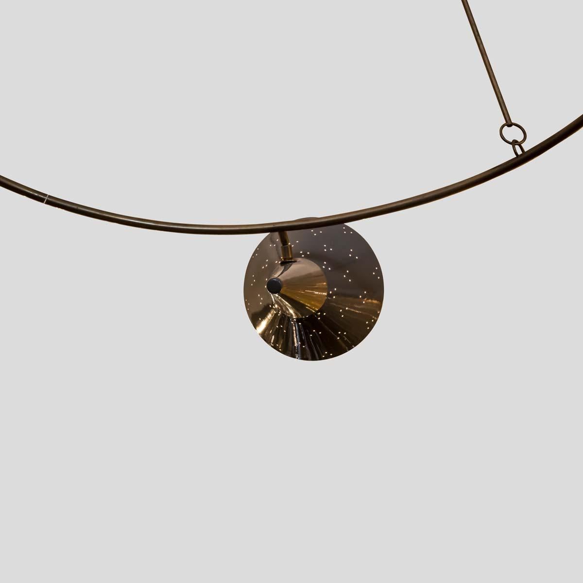 Plafonnier Tre Cento  Jaune Bleu Gris Noir Blanc Marron par Diego Mardegan en vente 1