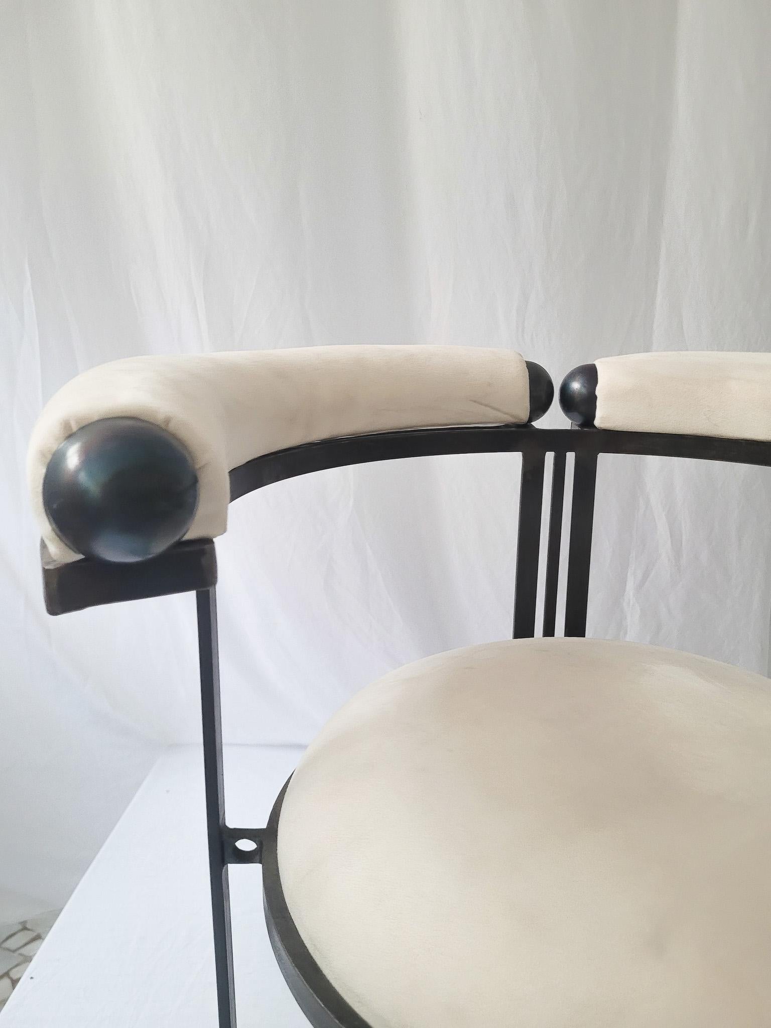 Tre Cerchi Armchair by Roberto Fallani in vendita 1