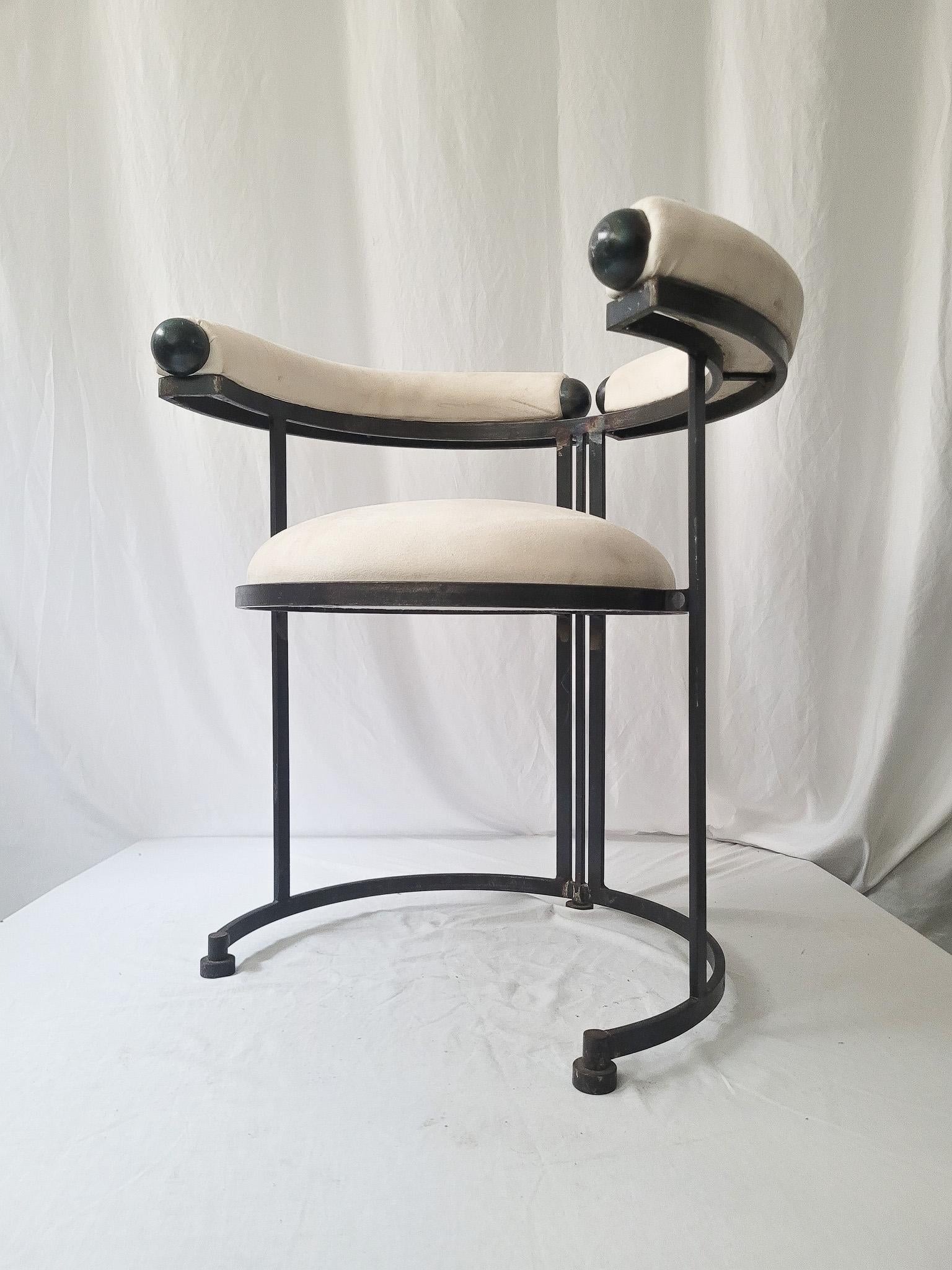 Tre Cerchi Armchair by Roberto Fallani in vendita 3