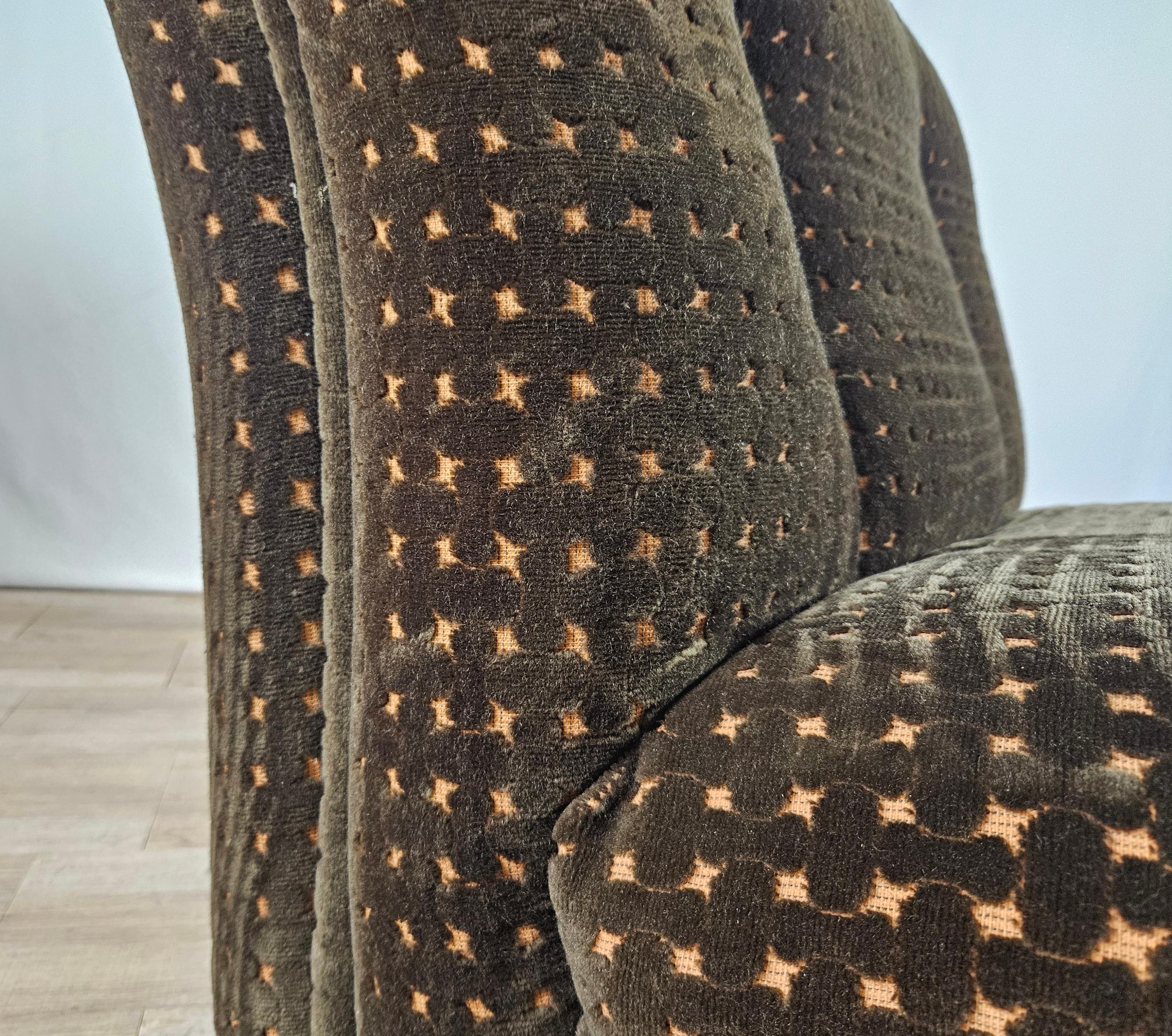 Three modular fabric armchairs from the 1970s For Sale 5