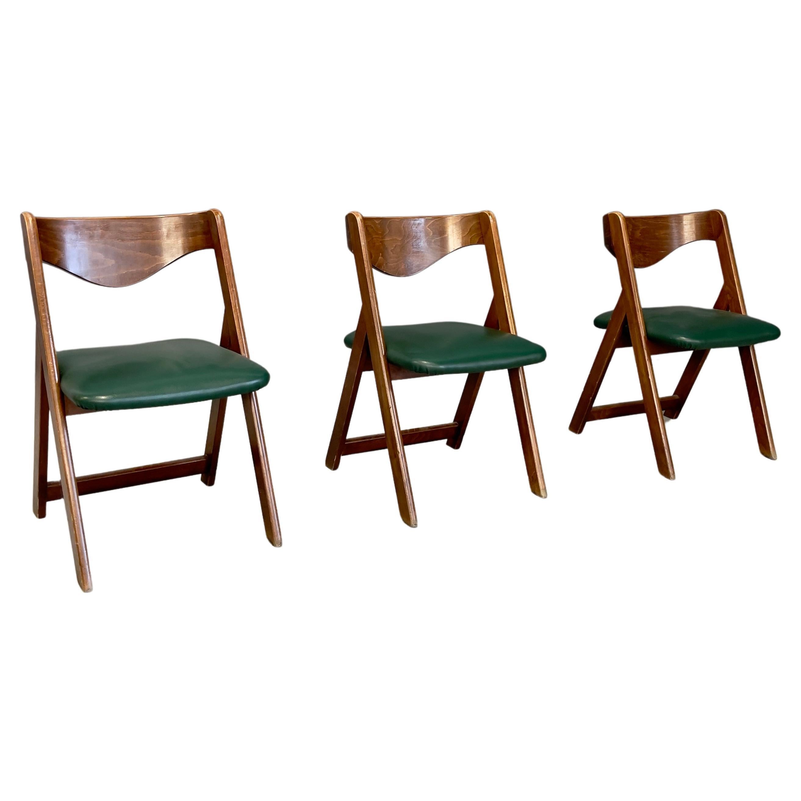 Three Chairs, 1960s For Sale