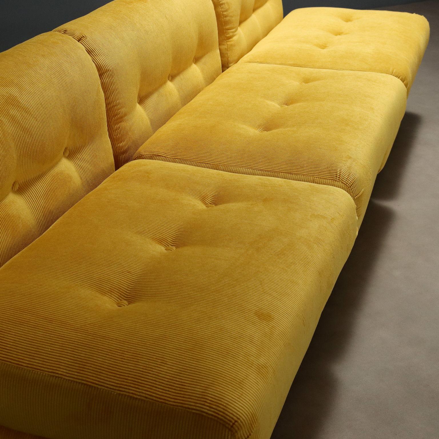 Trois chaises modulaires 'Amanta' par Mario Bellini pour B&B 1970 Excellent état - En vente à Milano, IT