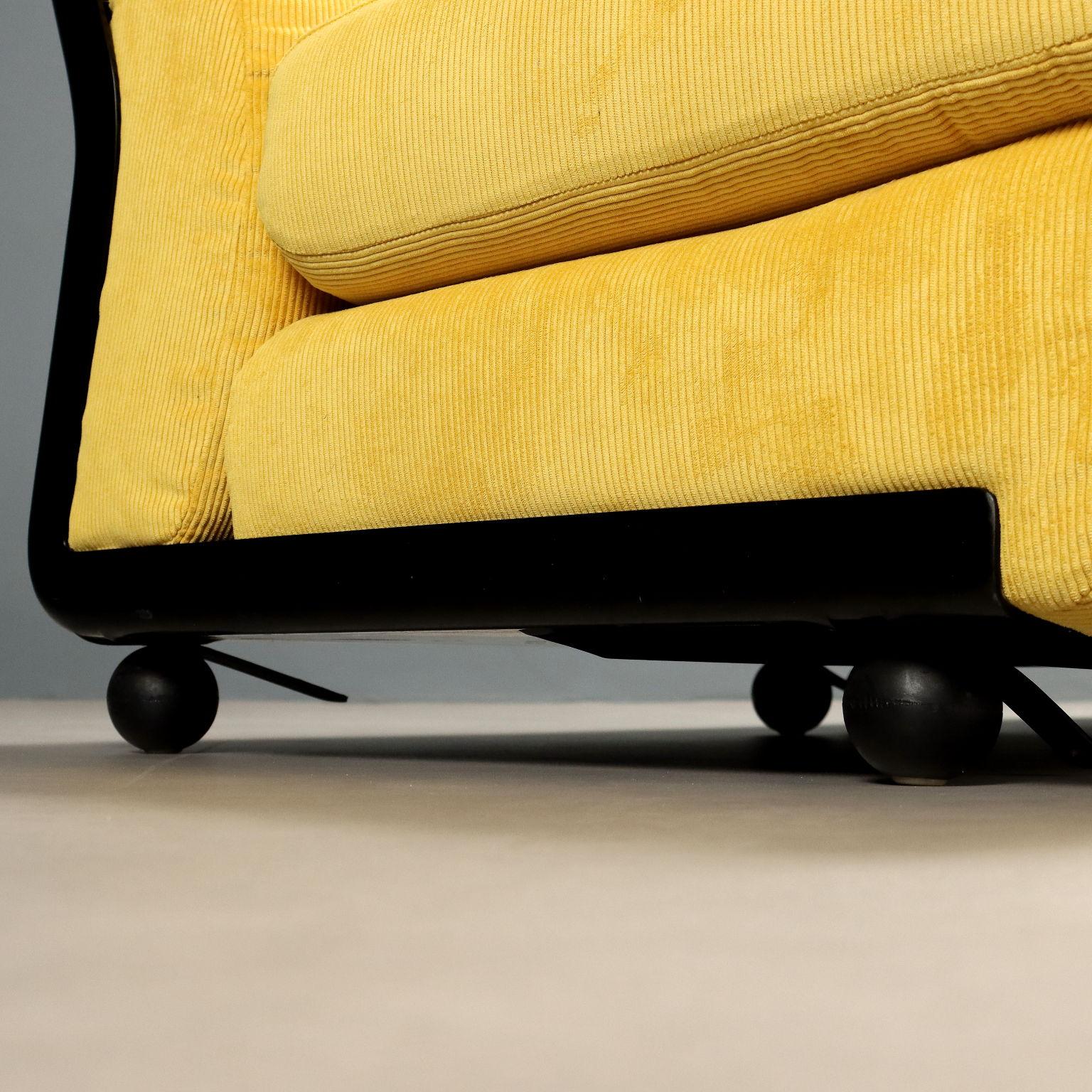 Late 20th Century Trois chaises modulaires 'Amanta' par Mario Bellini pour B&B 1970 en vente