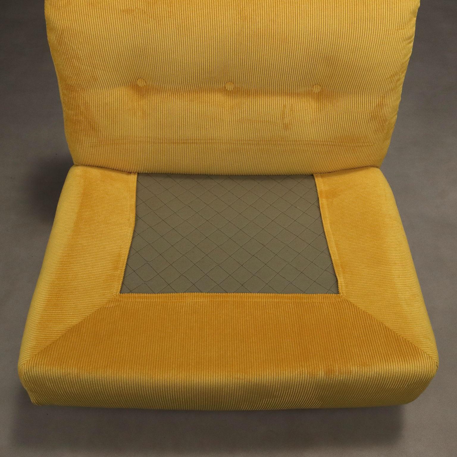 Tissu Trois chaises modulaires 'Amanta' par Mario Bellini pour B&B 1970 en vente