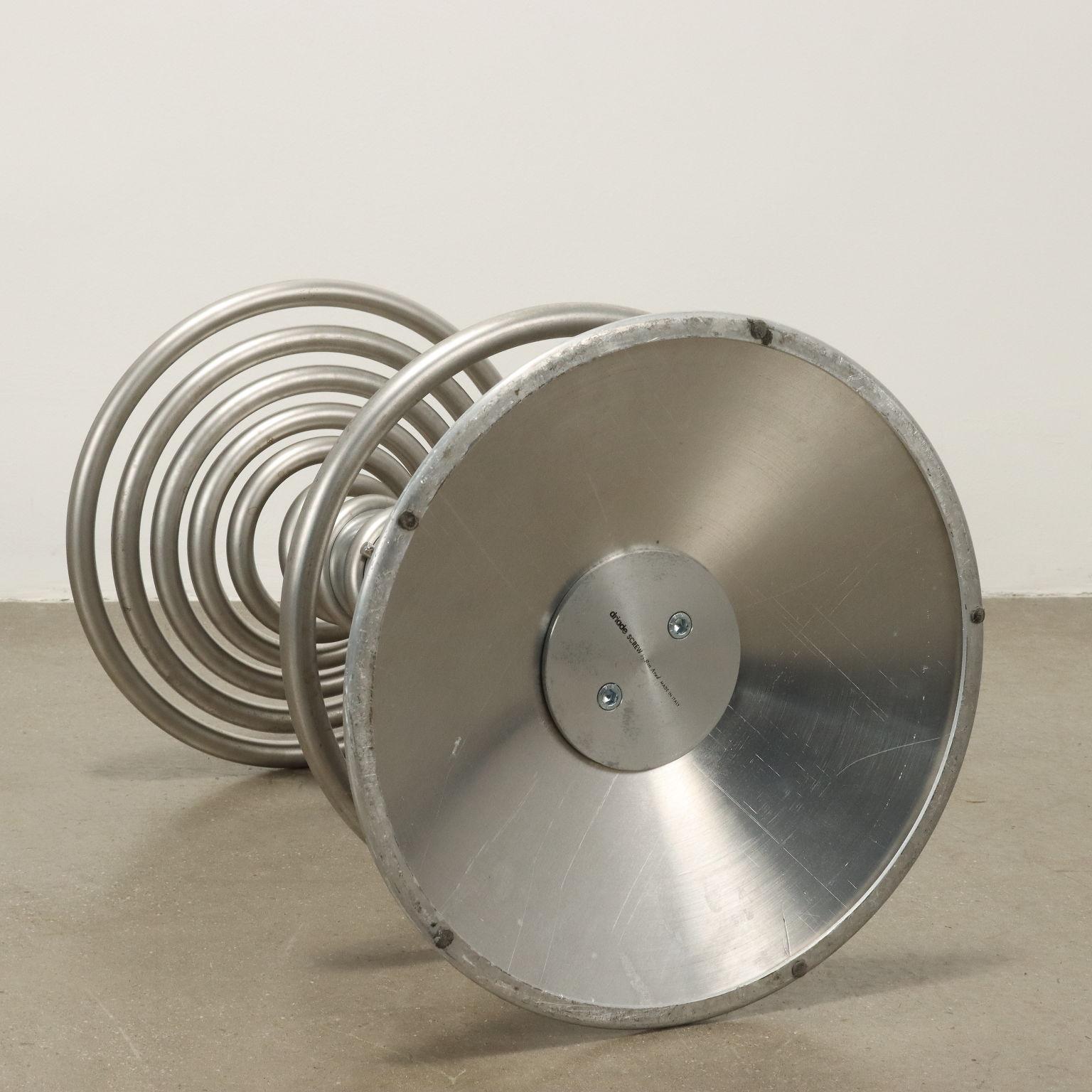 Tres taburetes de tornillo de Ron Arad para Driade, años 2000 en venta 2