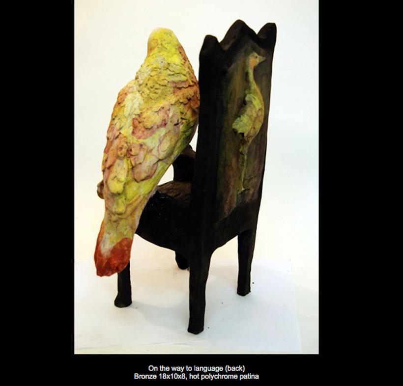 Treacy Ziegler Still-Life Sculpture - On The Way To Language