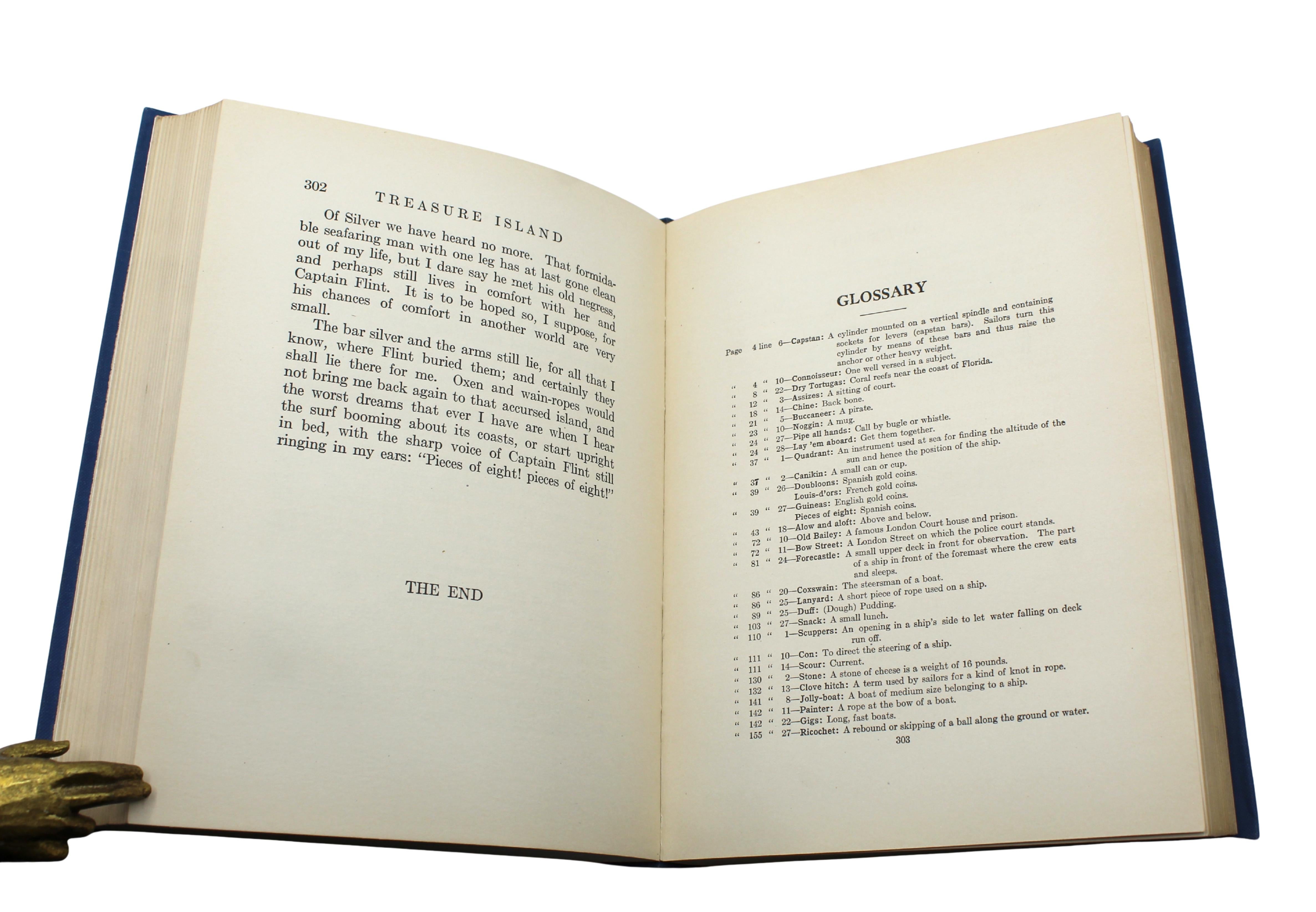 Treasure Island [and] Kidnapped, by Robert Louis Stevenson, Illustrated, 1924-25 im Angebot 5