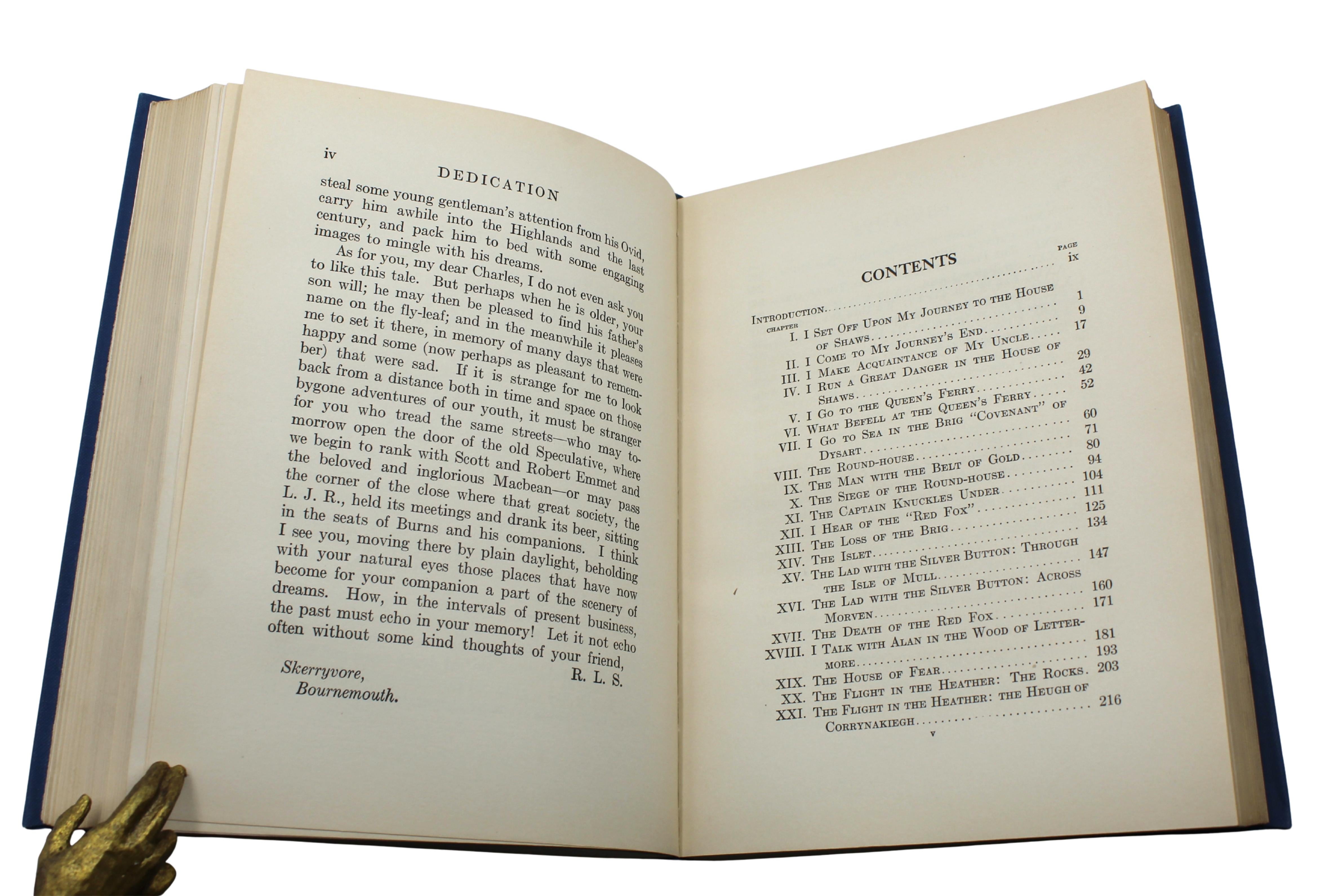 Treasure Island [and] Kidnapped, by Robert Louis Stevenson, Illustrated, 1924-25 im Angebot 9