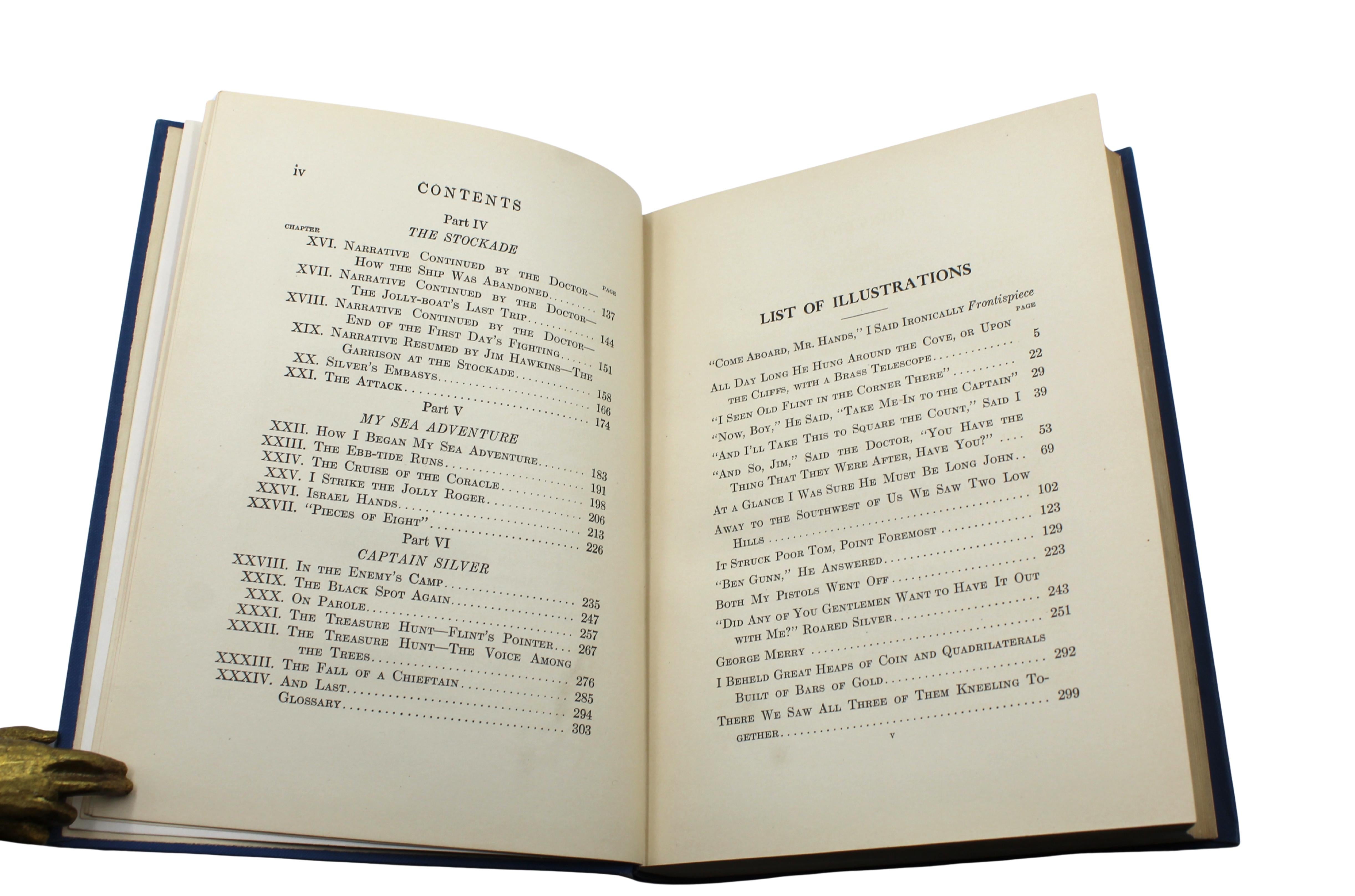 Treasure Island [and] Kidnapped, by Robert Louis Stevenson, Illustrated, 1924-25 im Angebot 1