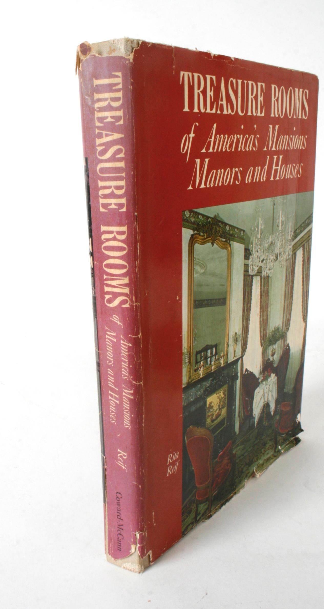 Treasure Rooms of America's Mansions Manors and Houses (Trésors des manoirs et des maisons américains) par Rita Reif, 1ère édition en vente 13