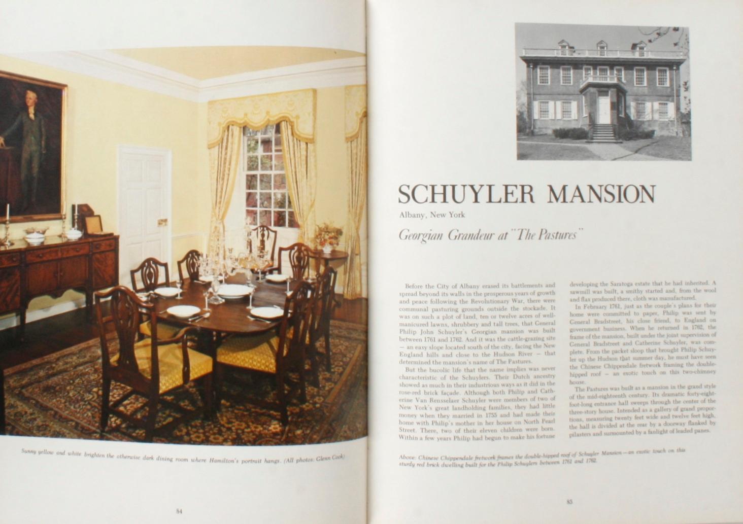 Papier Treasure Rooms of America's Mansions Manors and Houses (Trésors des manoirs et des maisons américains) par Rita Reif, 1ère édition en vente