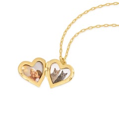 Treasured Heart Locket In 18ct Gold Vermeil
