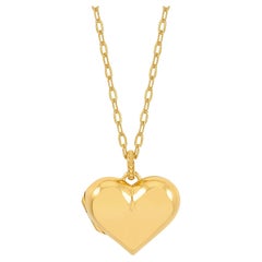 Treasured Heart Locket In 18ct Gold Vermeil