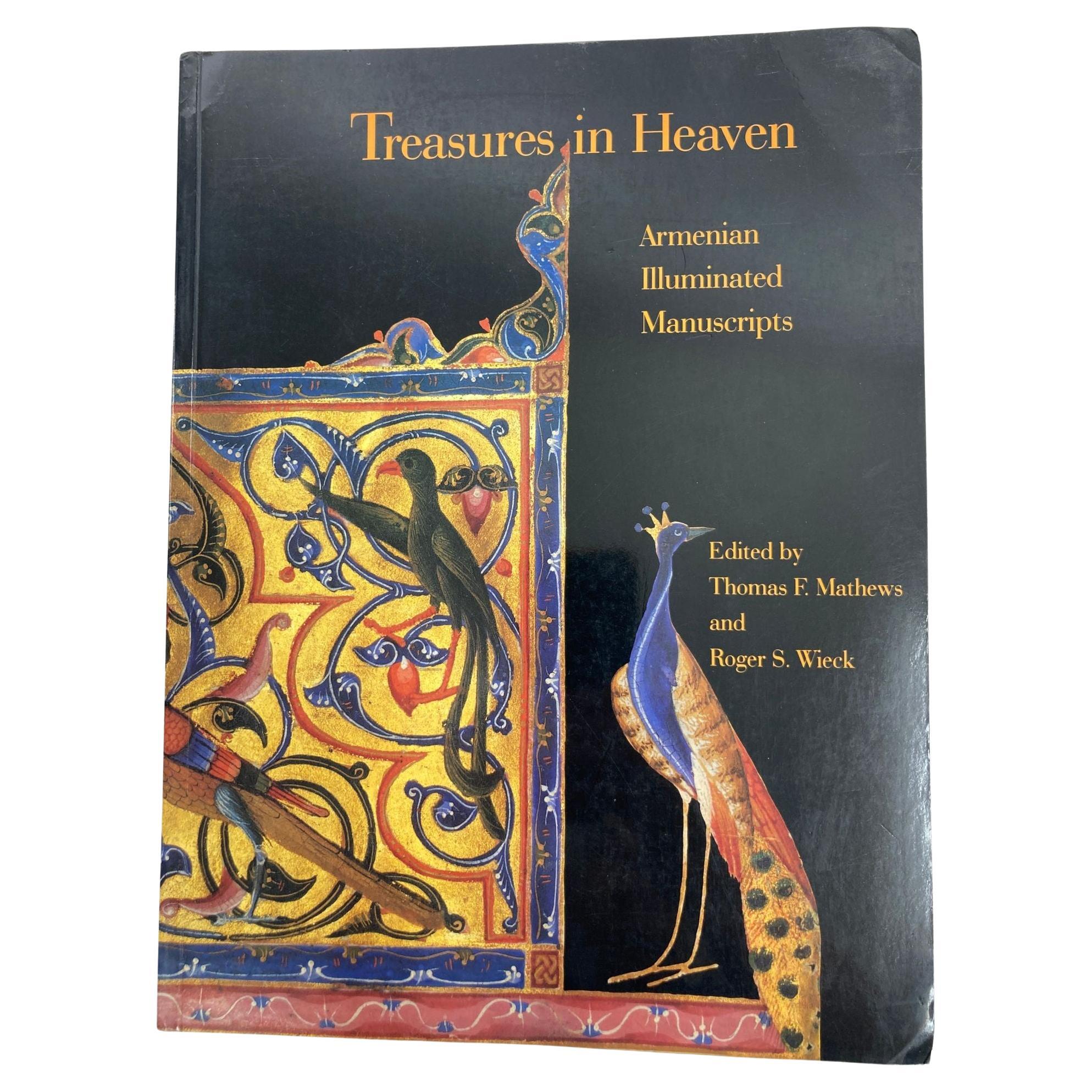 Treasures in Heaven: Armenian Illuminated Manuscripts Softcover Book 1994 For Sale