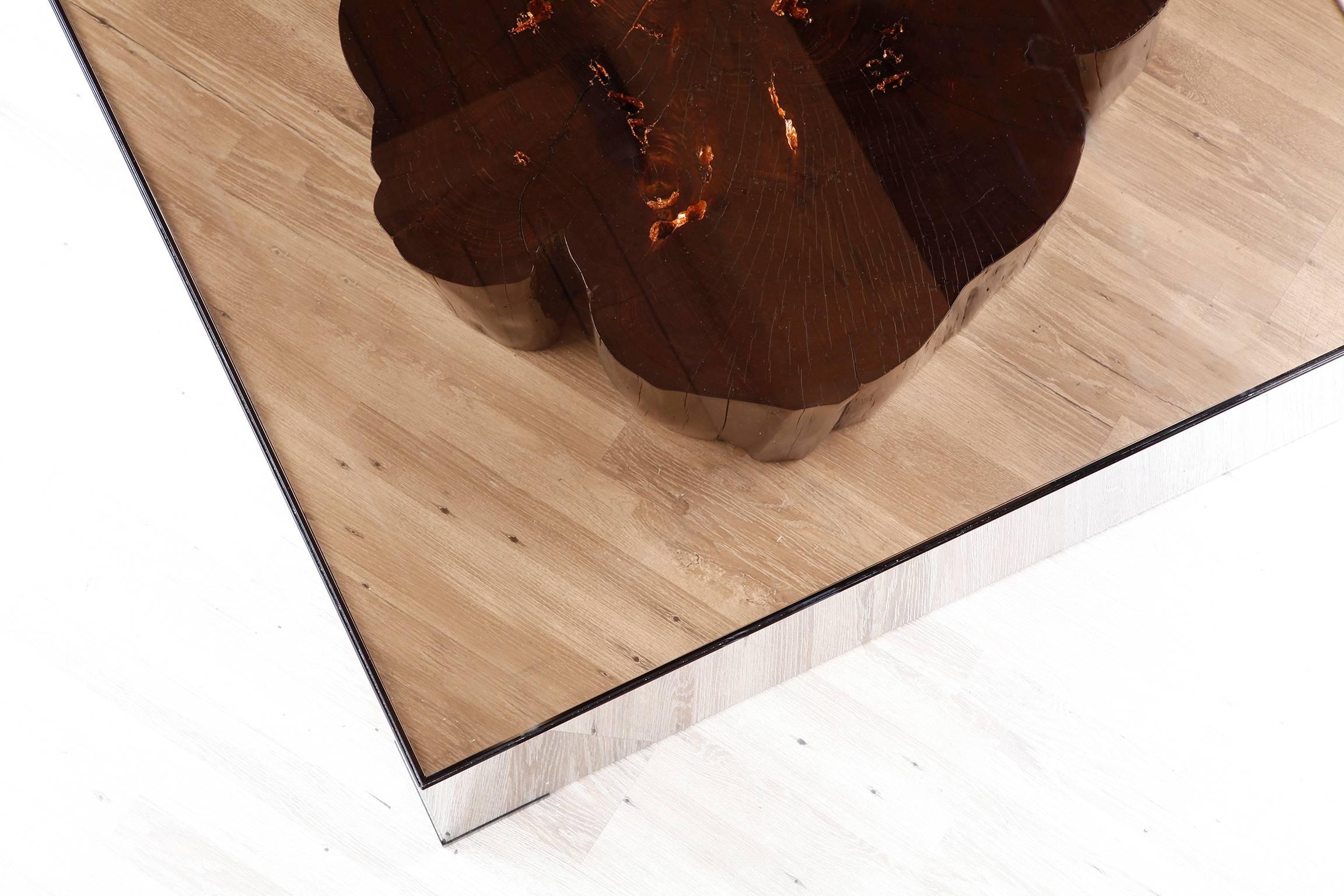 American Treasures of Decay Limited Glass Edition, Sculptural Tables by Studio Roeper For Sale