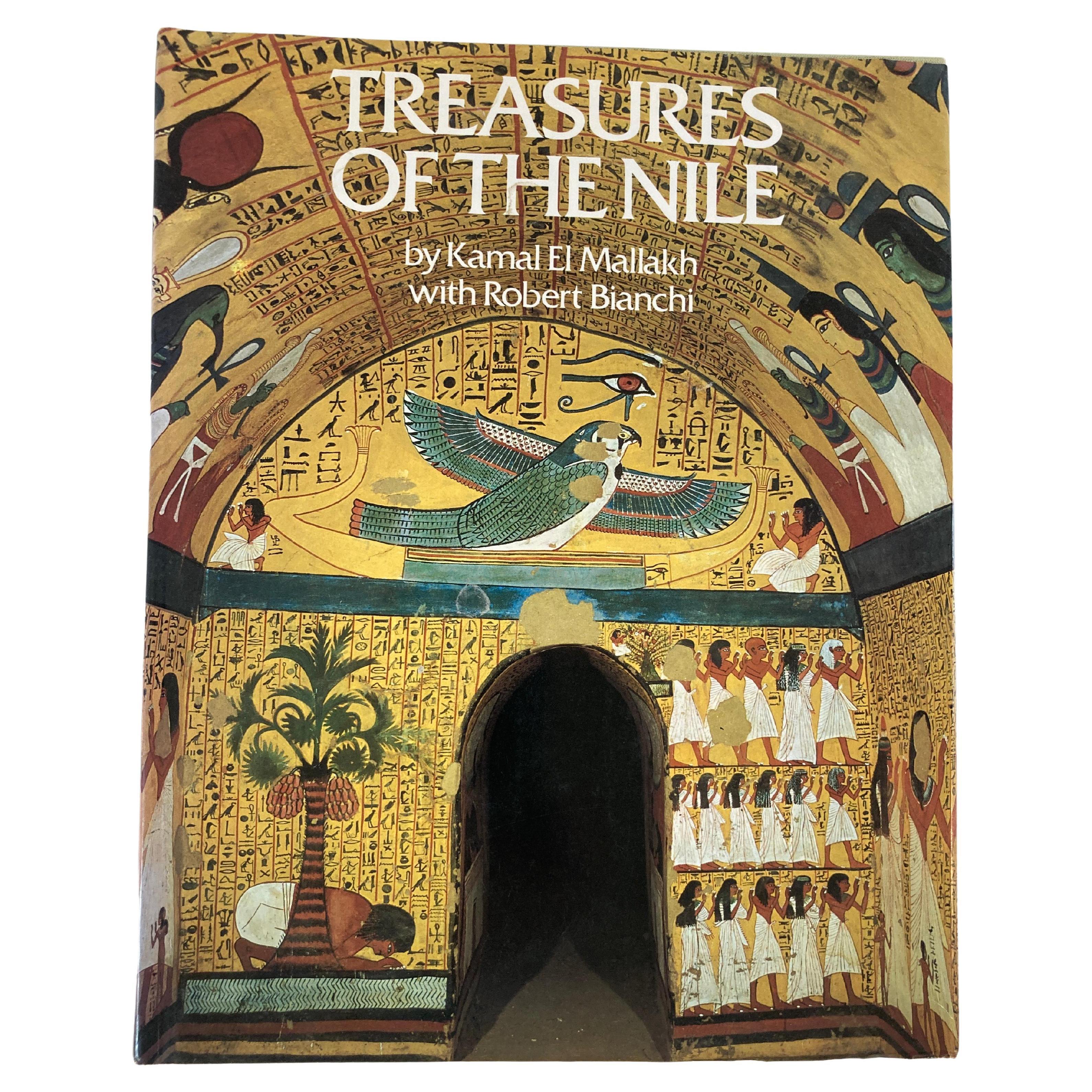 Treasures Of The Nile: Art Of The Temples And Tombs Of Egypt
This book is crammed with Egyptian art, and excavation photographs, as well as text. 
Fascinating, more than a guide this volume, with its superb color reproductions often on the same