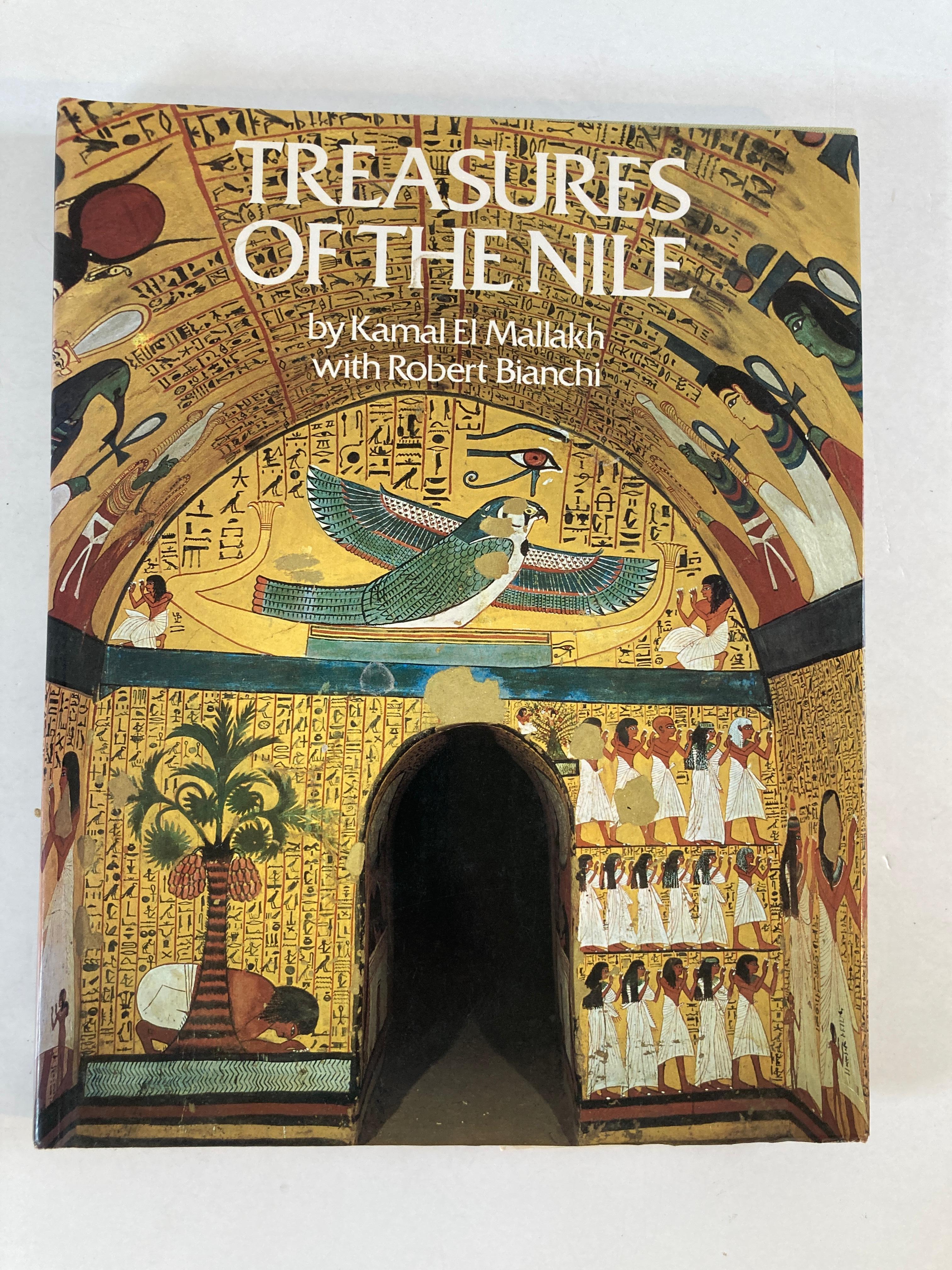 French Treasures of the Nile: Art of the Temples and Tombs of Egypt Hardcover Book