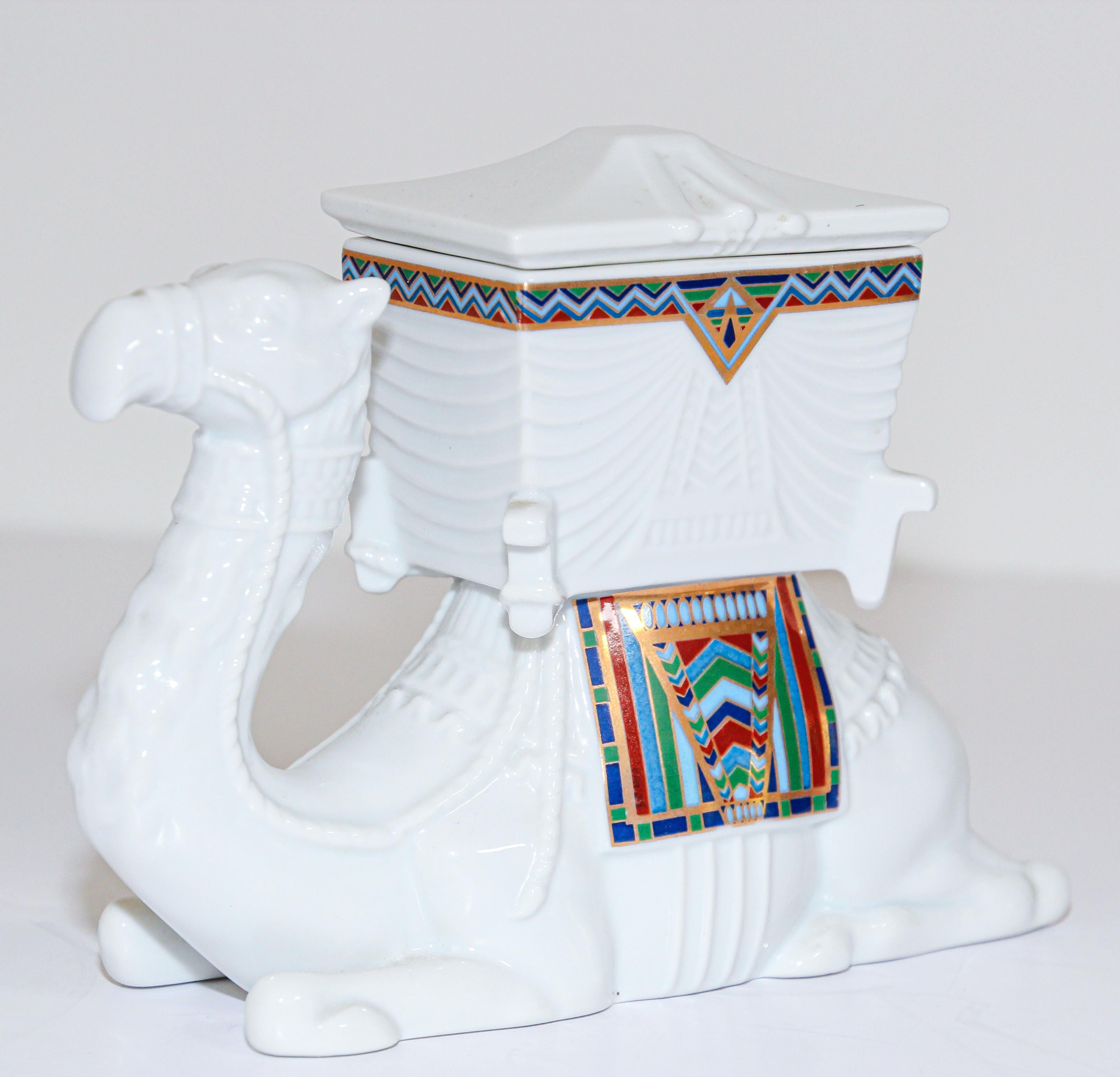Islamic Treasures of the Pharaohs Porcelain Royal Camel by Elizabeth Arden