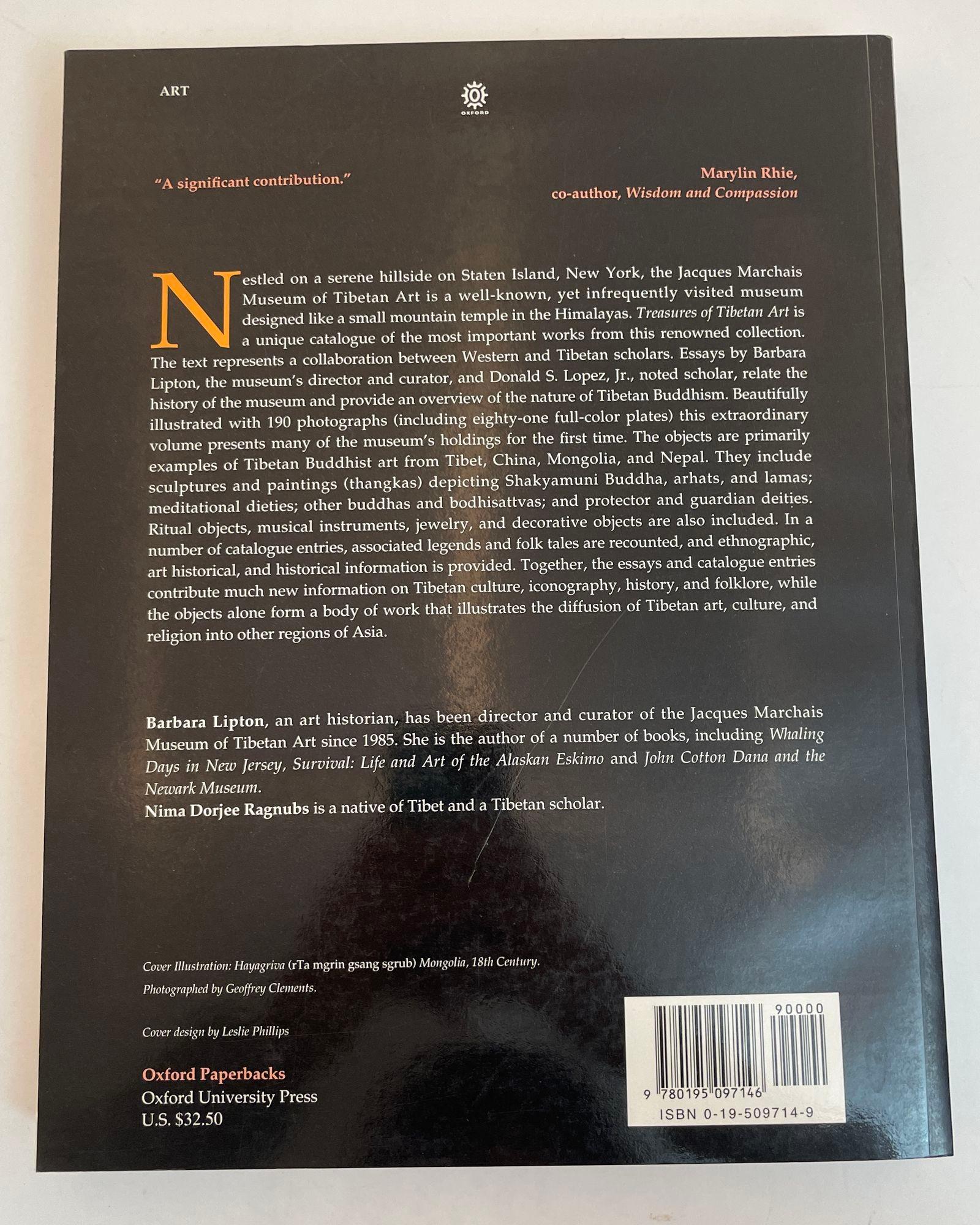 Nepalese Treasures of Tibetan Art Collections of Jacques Marchais Book by Barbara Lipton For Sale