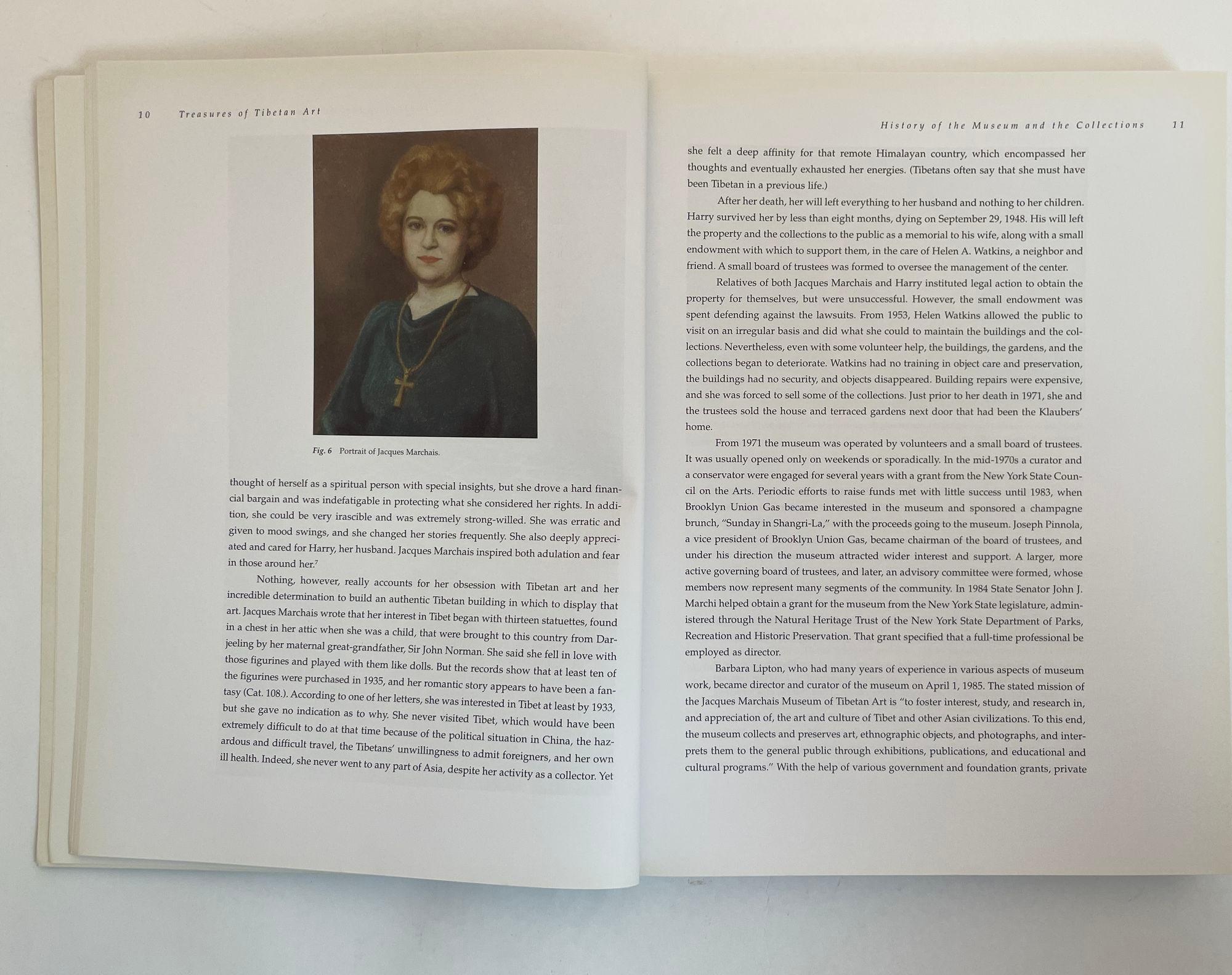 20th Century Treasures of Tibetan Art Collections of Jacques Marchais Book by Barbara Lipton For Sale