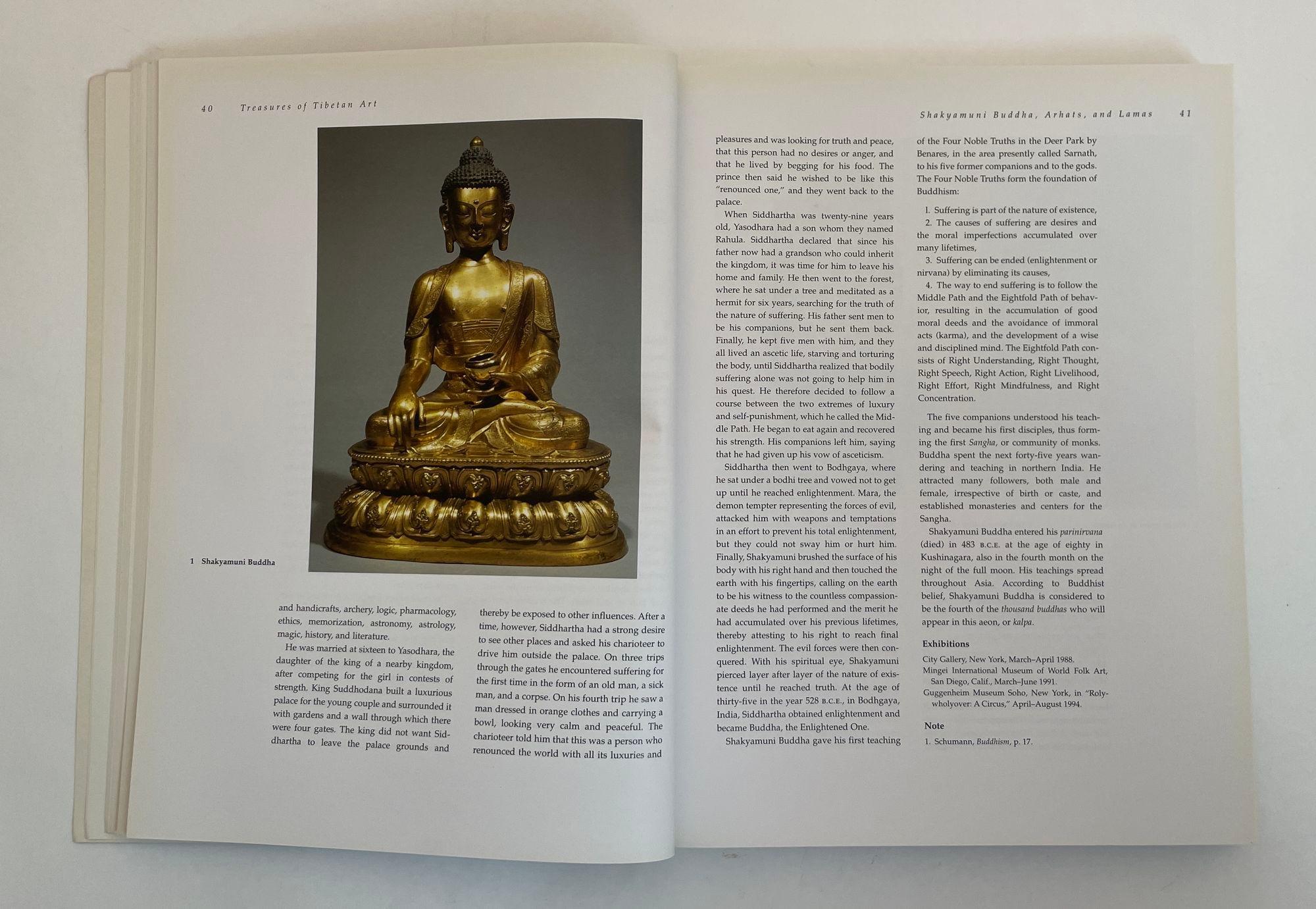 Paper Treasures of Tibetan Art Collections of Jacques Marchais Book by Barbara Lipton For Sale
