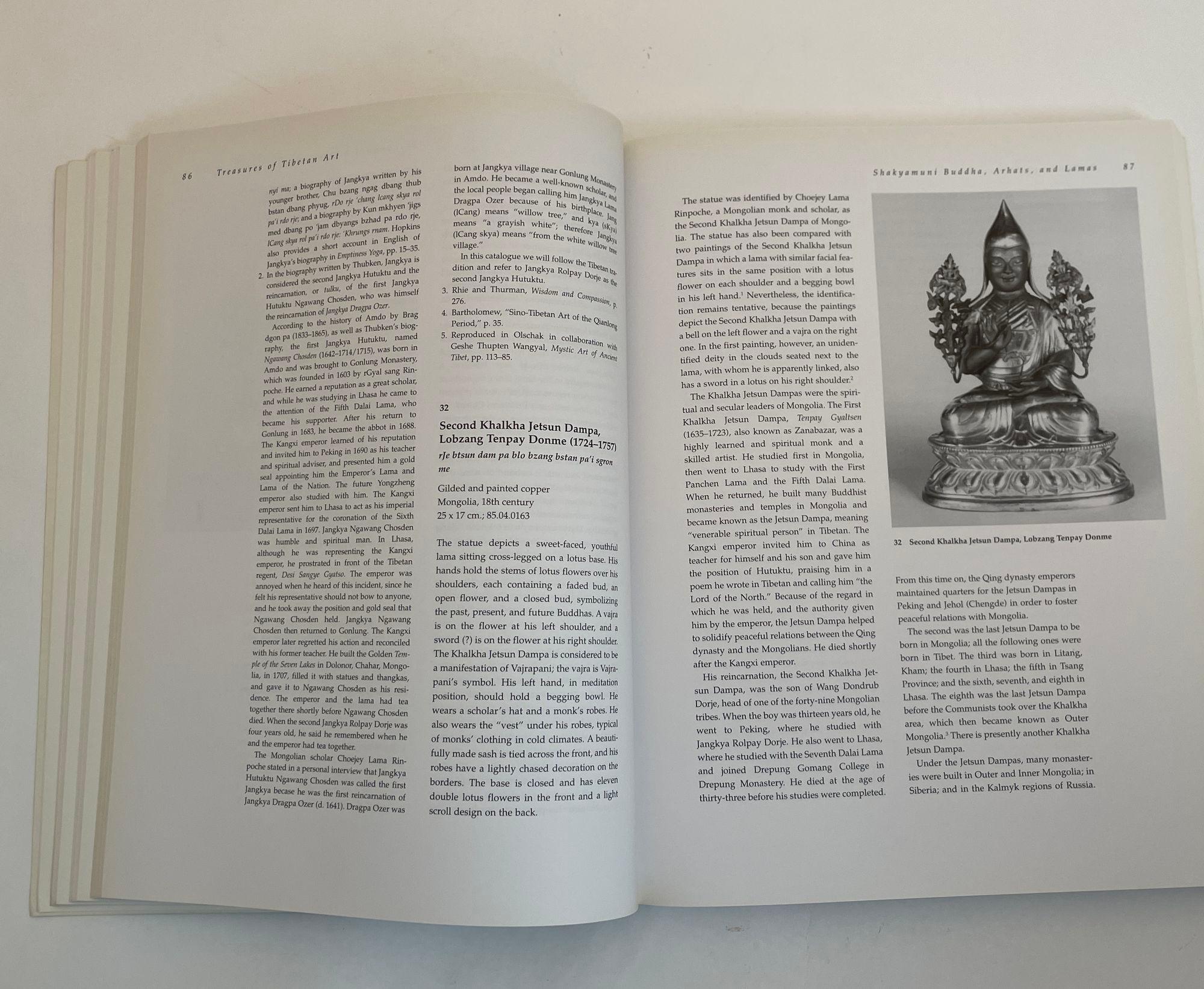 Treasures of Tibetan Art Collections of Jacques Marchais Book by Barbara Lipton For Sale 1