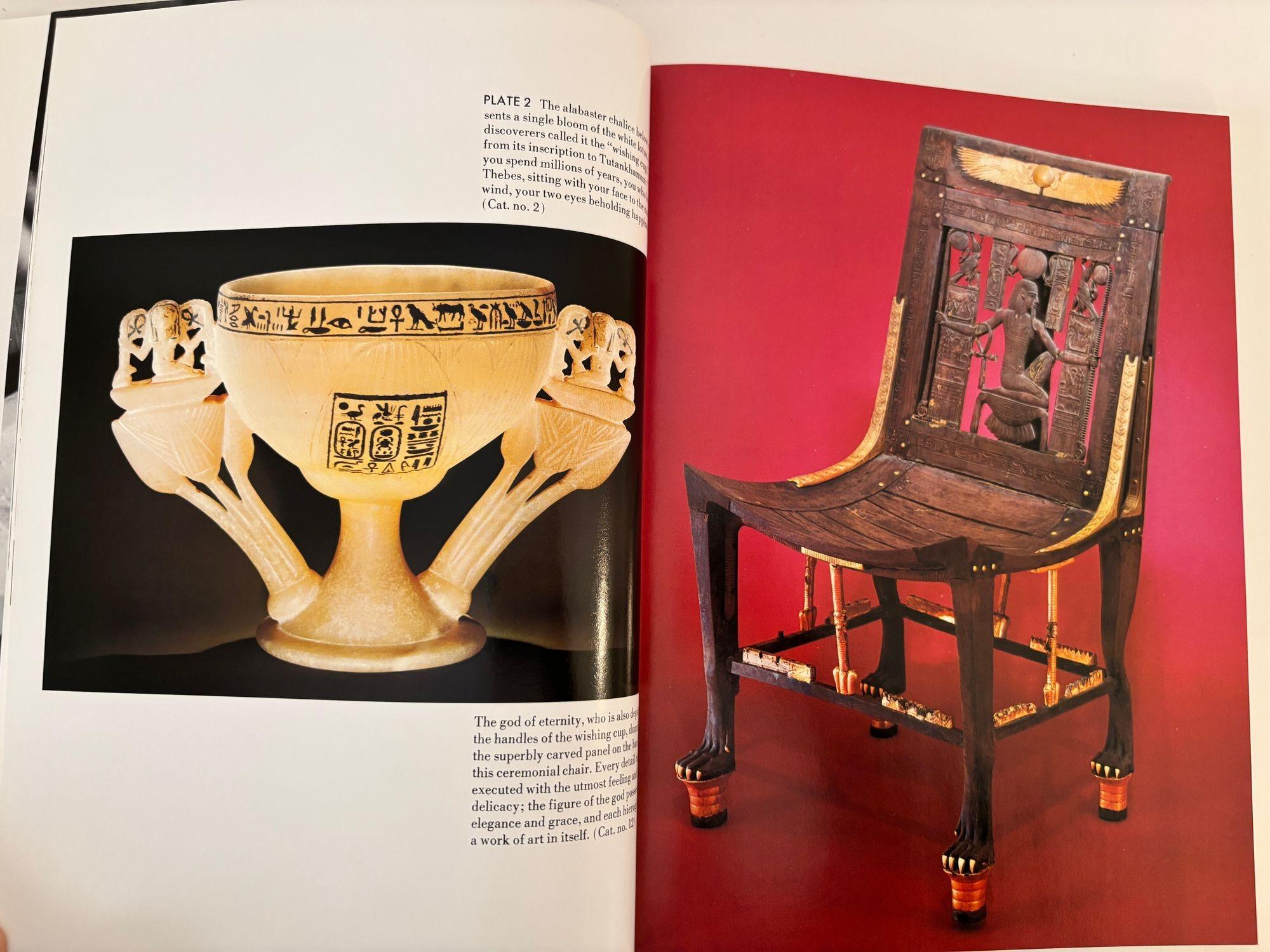 Treasures of Tutankhamun 1976 Book from King Tut Exhibit at Metro Museum of Art For Sale 3