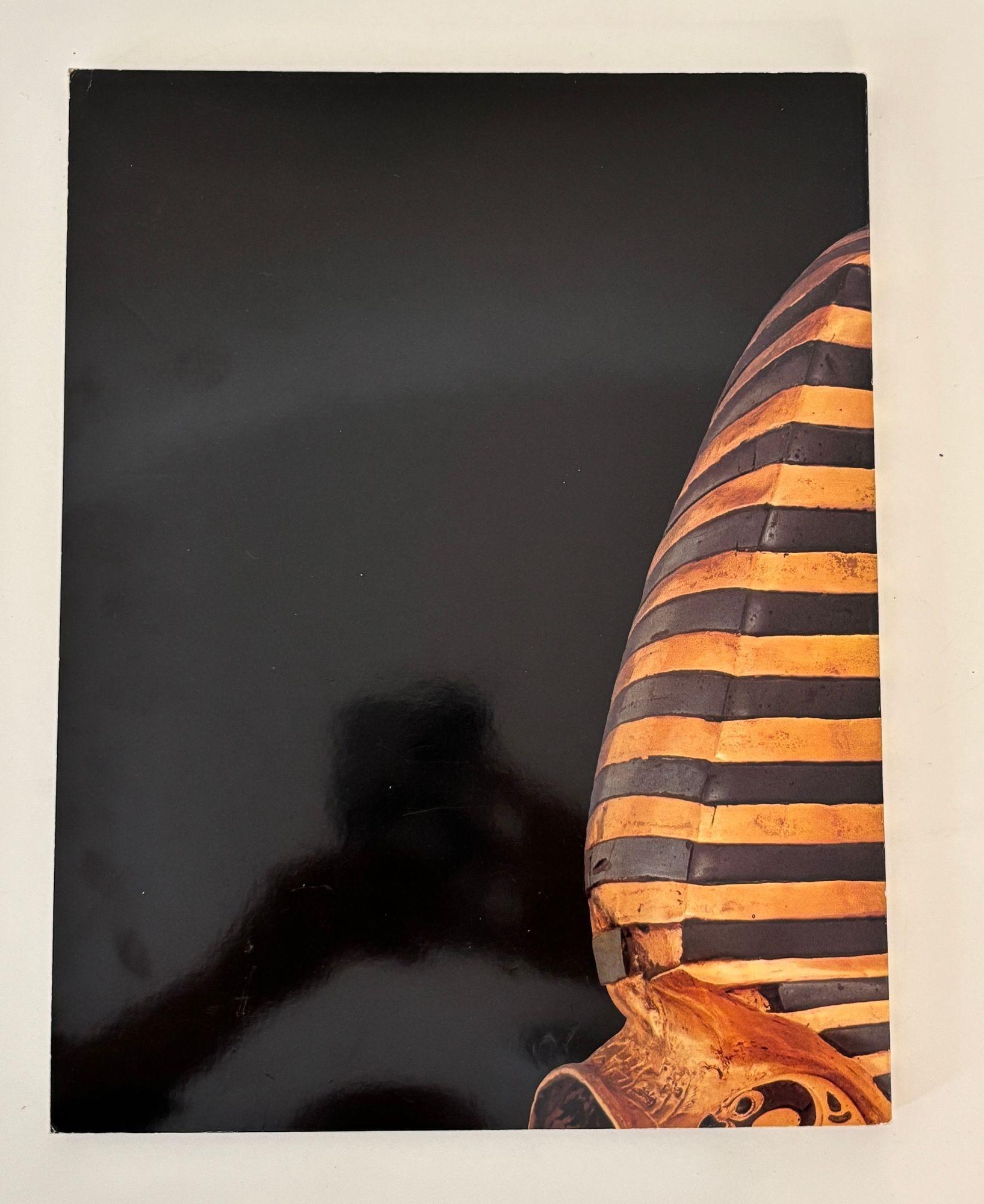 Treasures of Tutankhamun 1976 Book from King Tut Exhibit at Metro Museum of Art.
This book is the companion catalog to the Tuankhamun exhibit that toured six american museums in the late 1970's. It is rich with stunning photographs taken from the