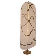 Treasures Untold Golden Waves Floor Lamp